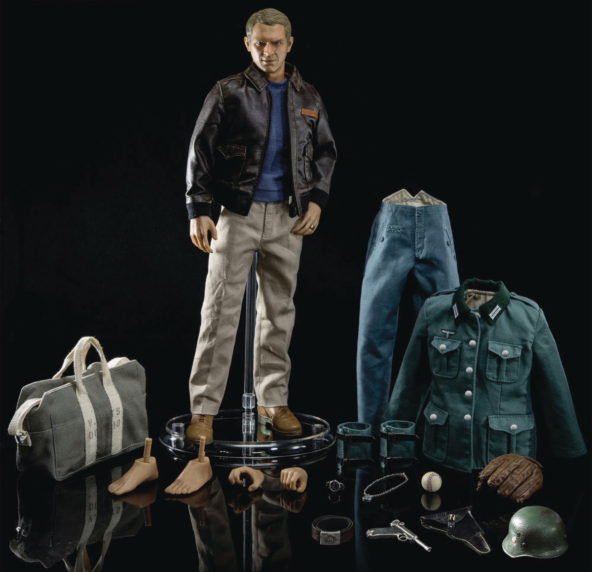 Steve mcqueen discount doll