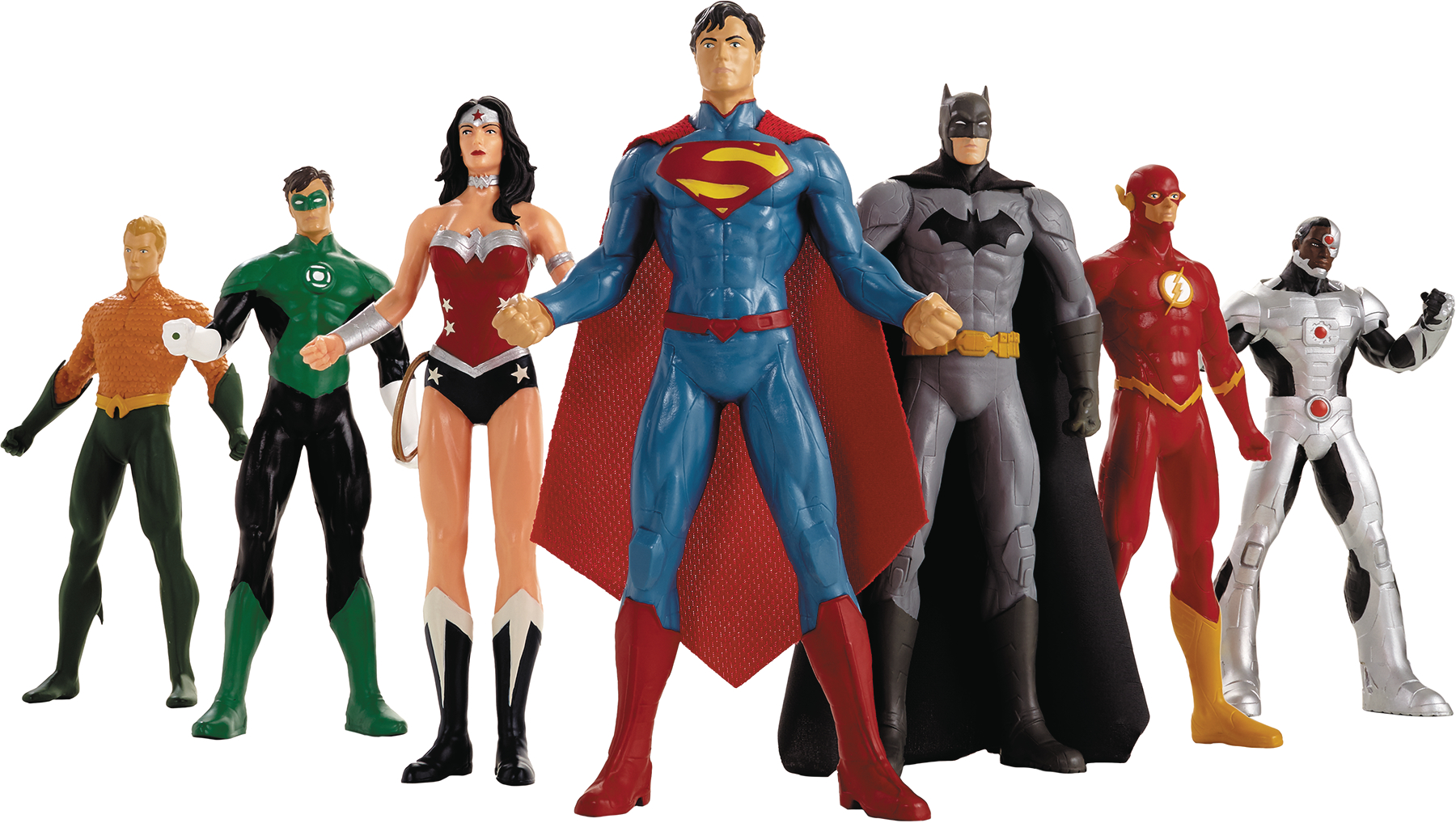 Justice league store figures set