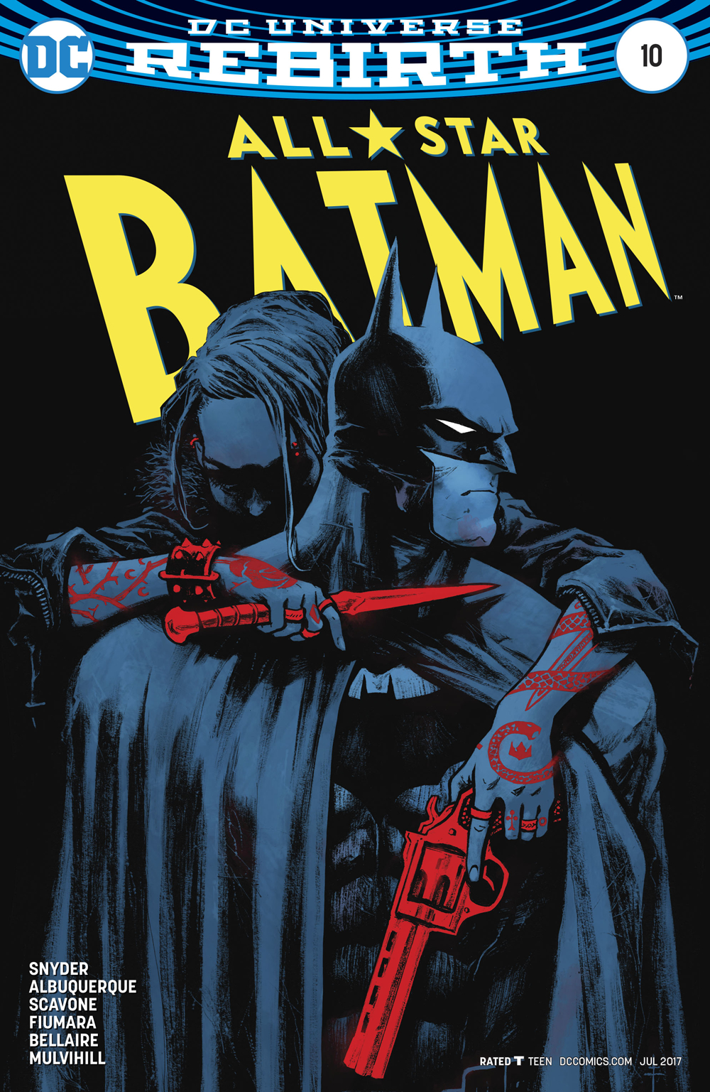 MAR170263 - ALL STAR BATMAN #10 FIUMARA VAR ED - Previews World