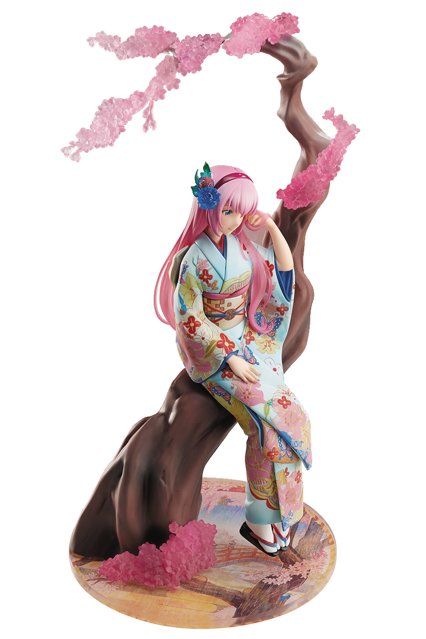 DEC168696 - VOCALOID MEGURINE LUKA 1/8 PVC FIG FLOWER KIMONO VER ...