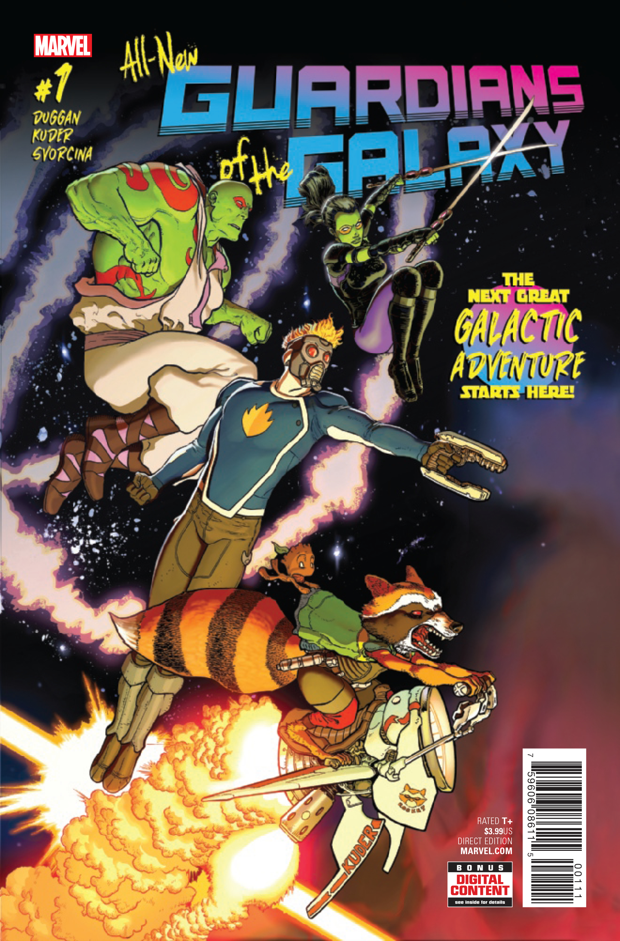 ALL NEW GUARDIANS OF GALAXY #1