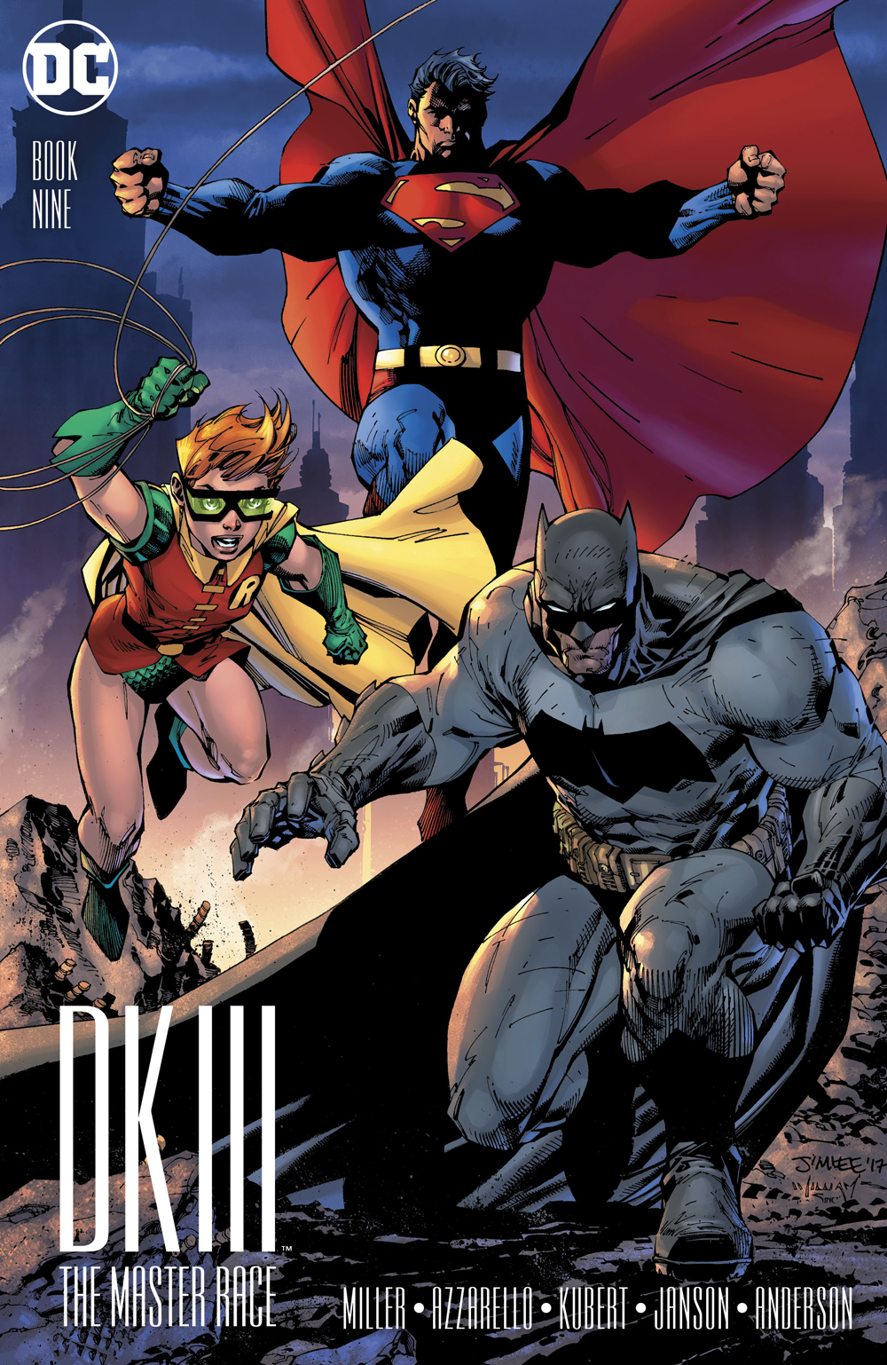 MAR170364 - DARK KNIGHT III MASTER RACE #9 (OF 9) LEE VAR ED - Previews  World