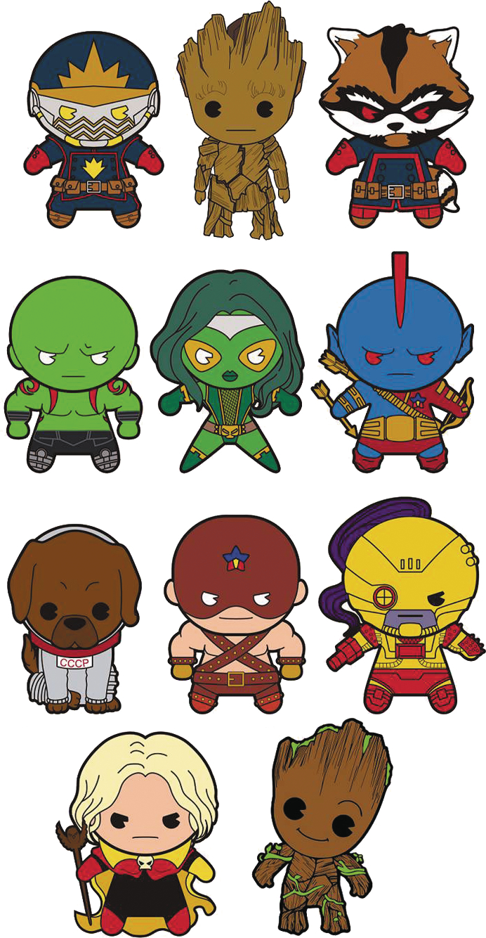 Marvel store figural keyring