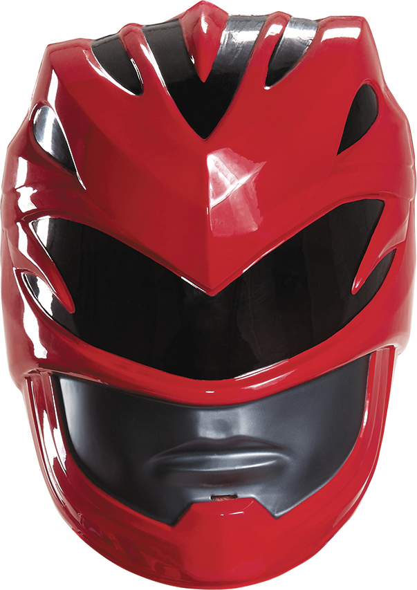 red samurai ranger helmet