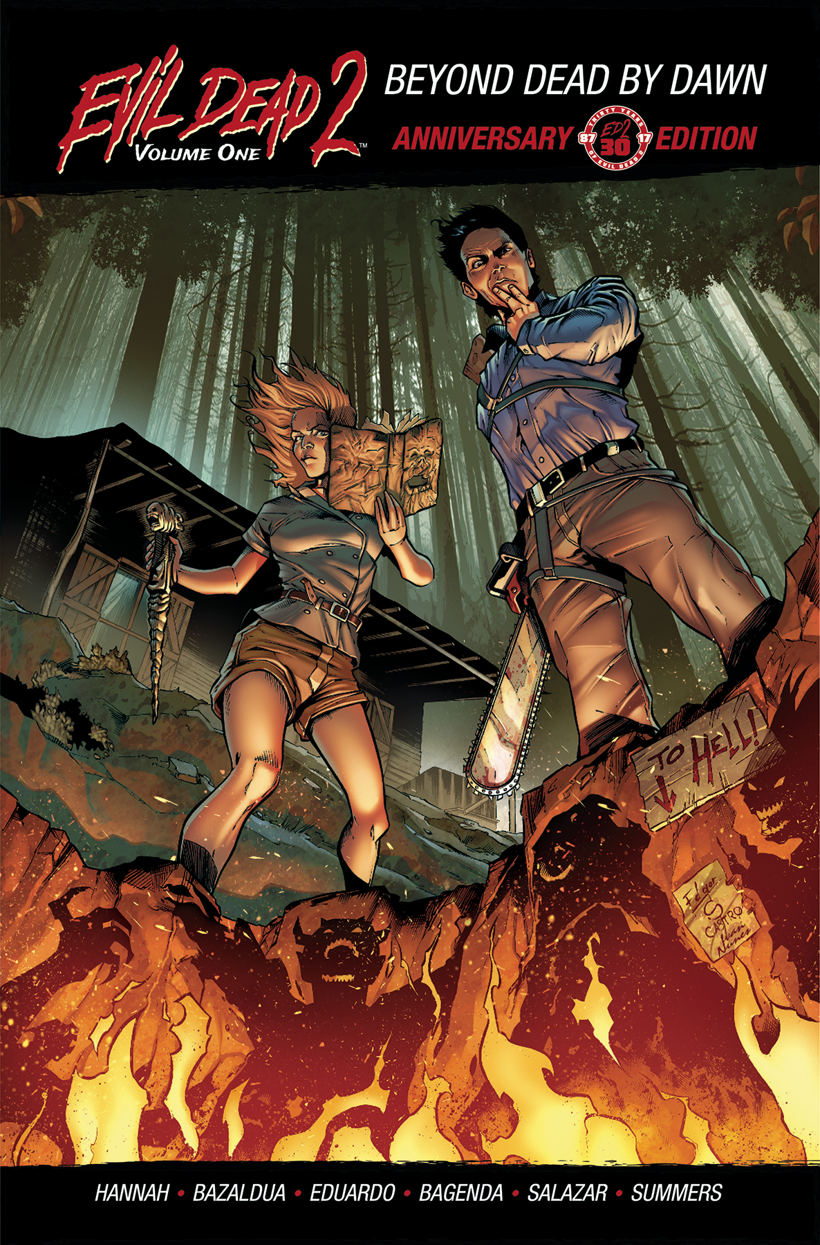 Apr Evil Dead 2 Dlx Tp Vol 01 Beyond Dead By Dawn 30th Ann Ed C Previews World