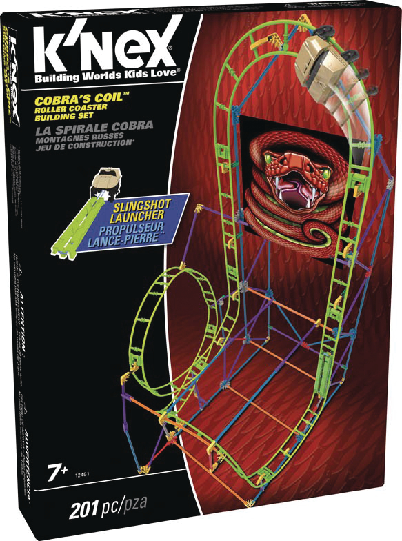 JAN178464 KNEX COBRA CURSE ROLLER COASTER BUILDING SET