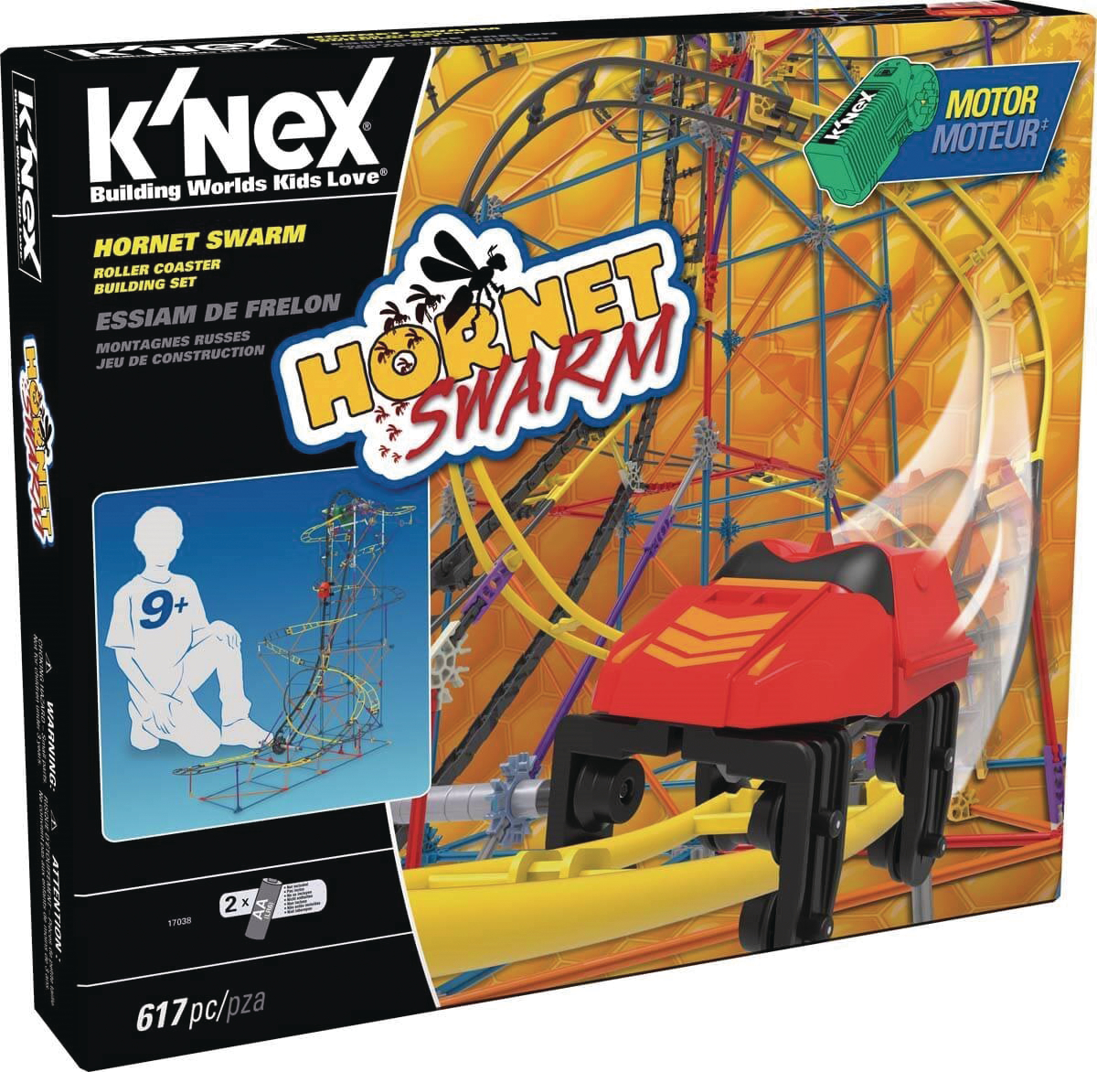 JAN178465 KNEX HORNET SWARM ROLLER COASTER BUILDING SET