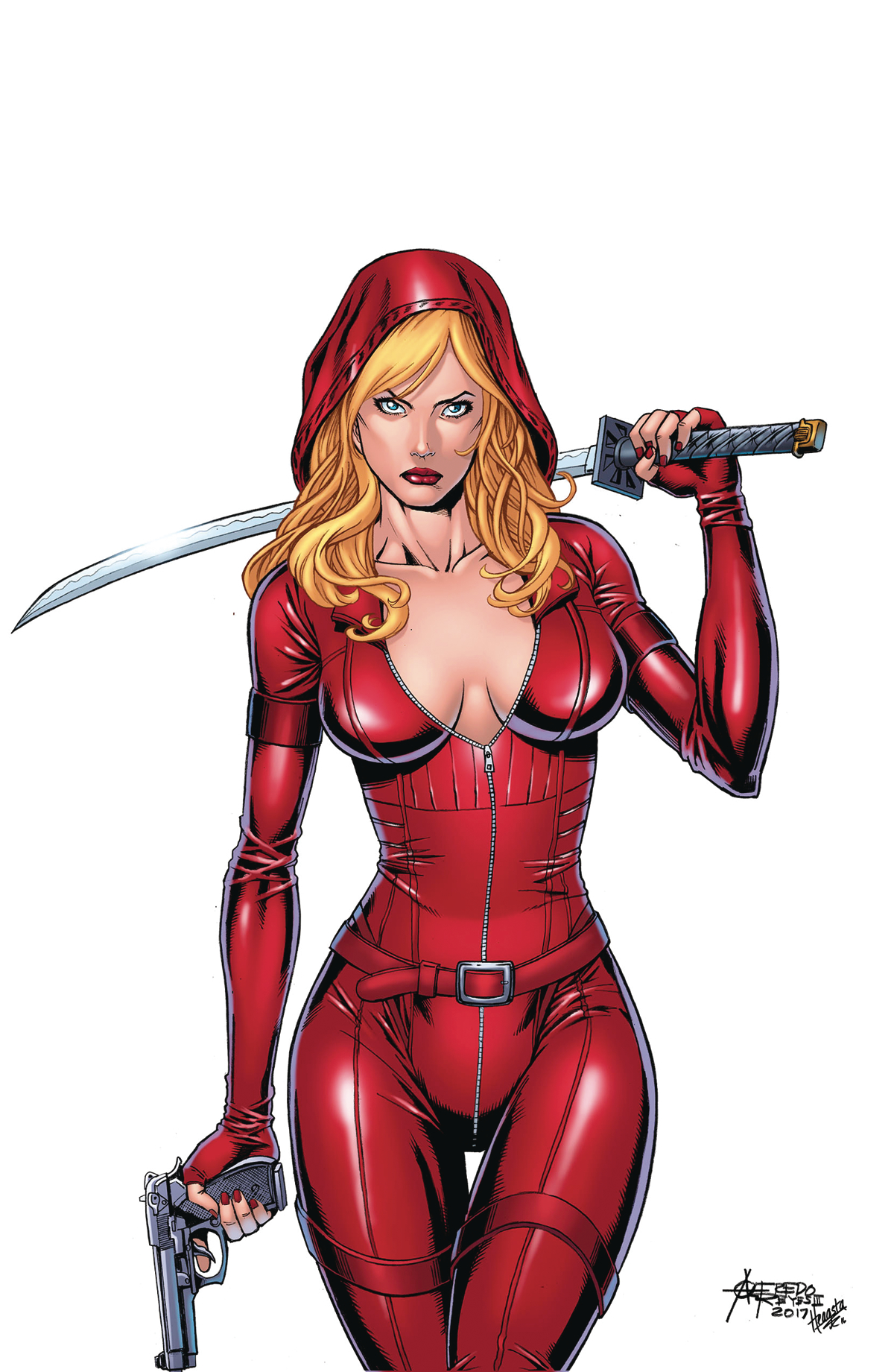 Agent red girl