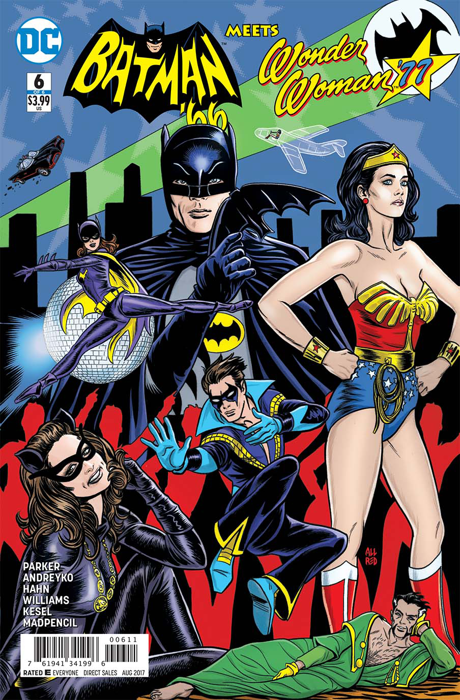 APR170383 - BATMAN 66 MEETS WONDER WOMAN 77 #6 (OF 6) - Previews World