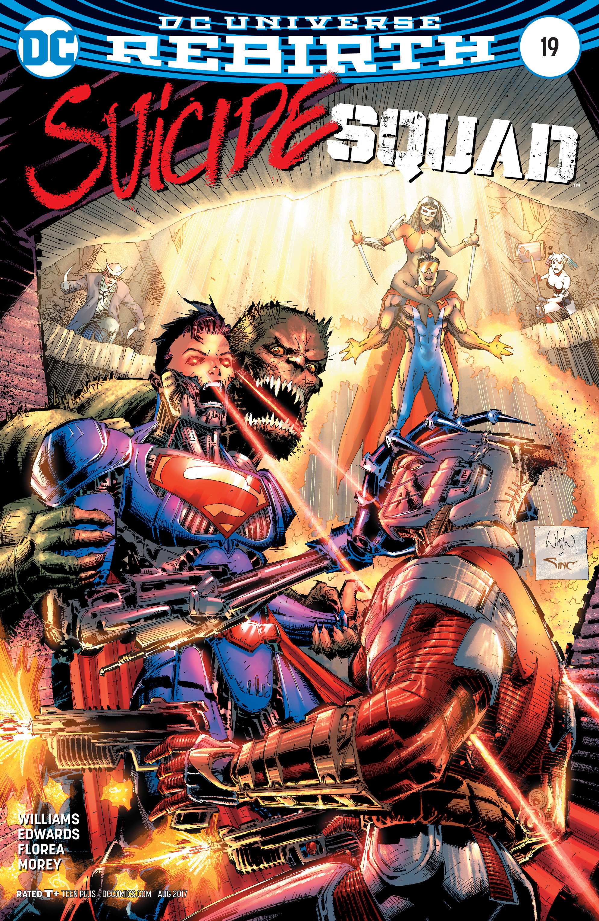 OCT190477 - SUICIDE SQUAD #1 CARD STOCK VAR ED - Previews World