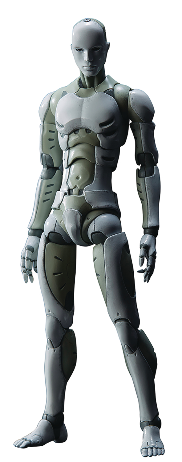 Titan (Gray) Deluxe 1/12 Scale Action Figure Body