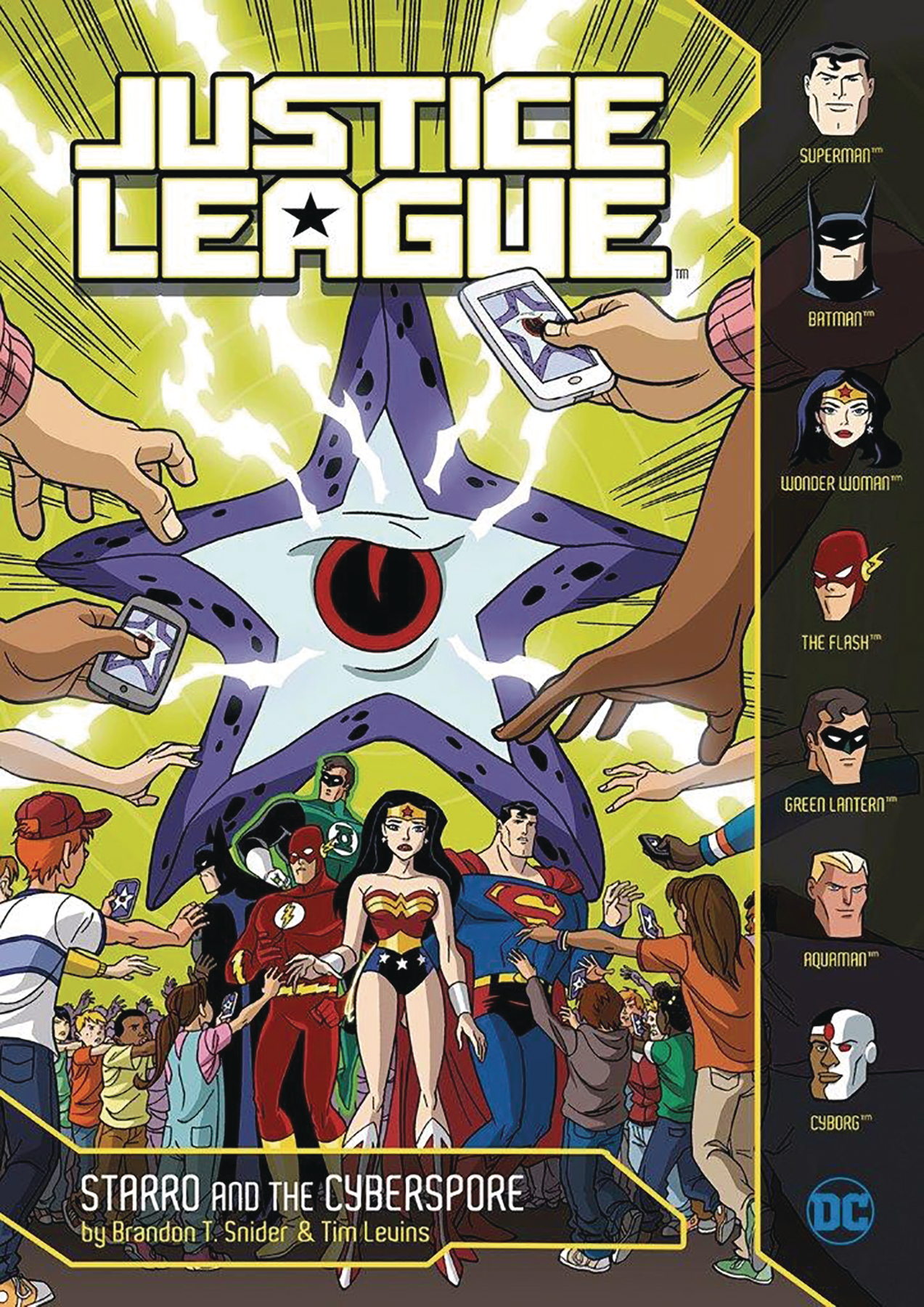MAY172143 - JUSTICE LEAGUE YR TP STARRO AND CYBERSPORE - Previews