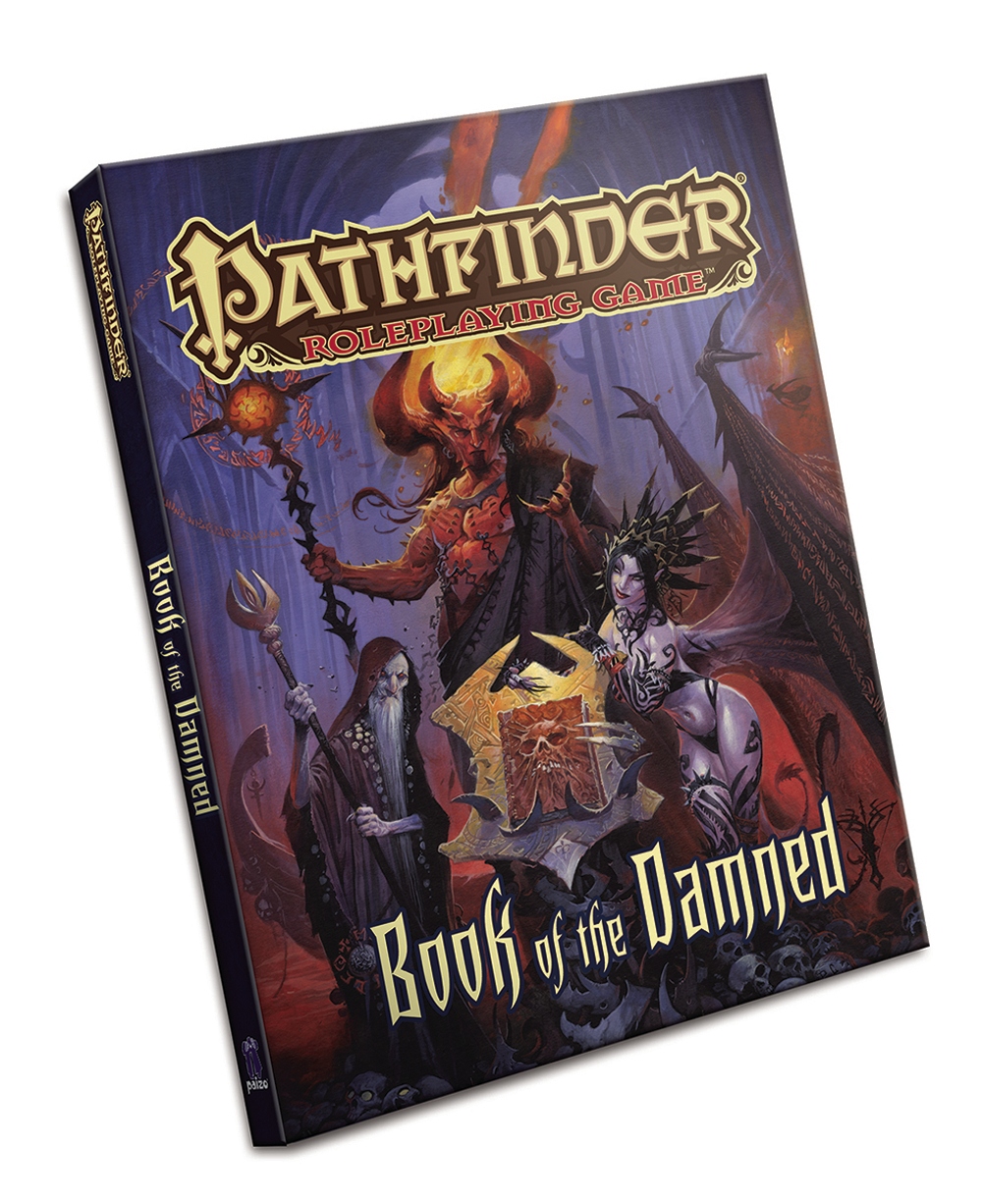 JUL173377 - PATHFINDER RPG BOOK O/T DAMNED HC - Previews World