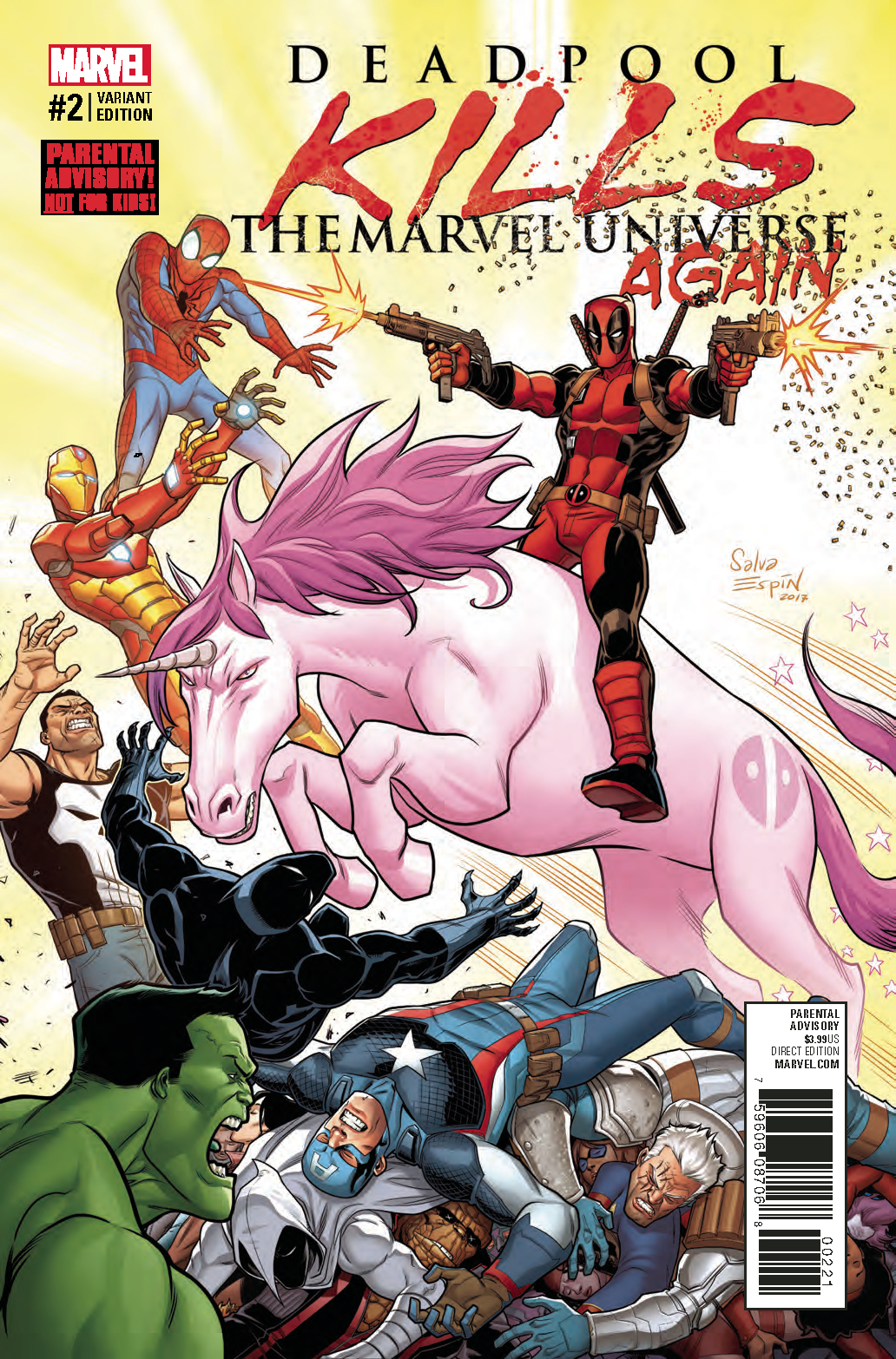 MAY170824 - DEADPOOL KILLS MARVEL UNIVERSE AGAIN #2 (OF 5) ESPIN