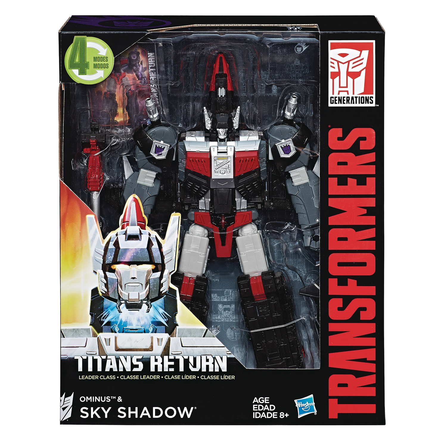 transformers titans return toys