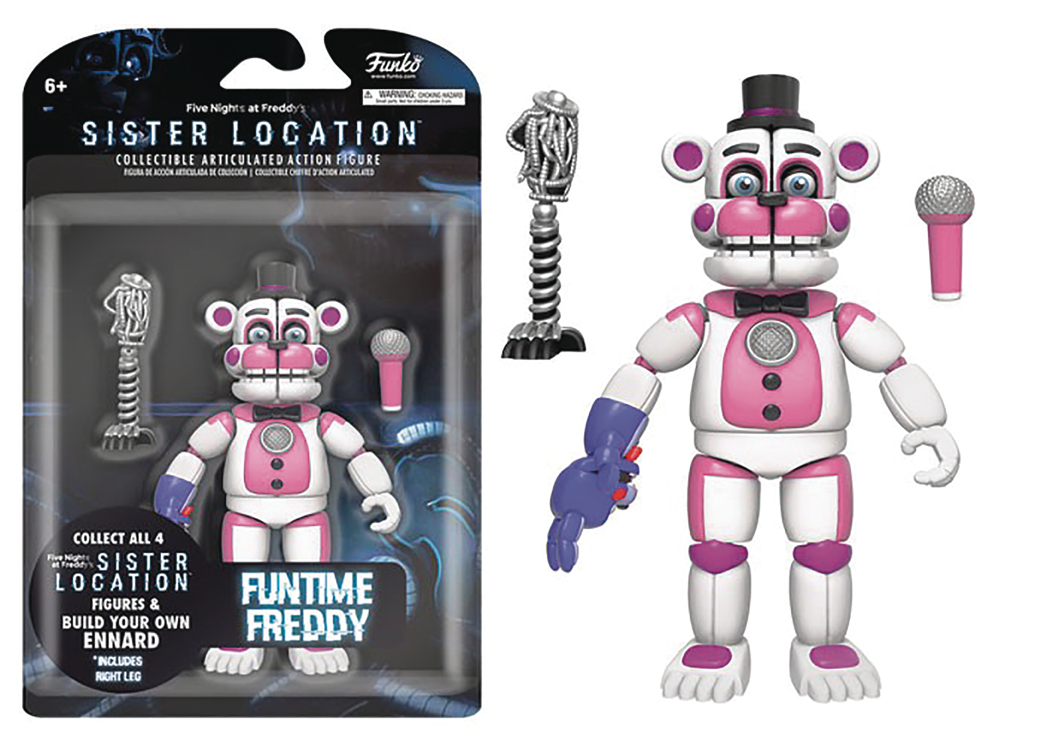 MAR178207 FIVE NIGHTS SISTER LOCATION FUNTIME FREDDY 5IN ACTION