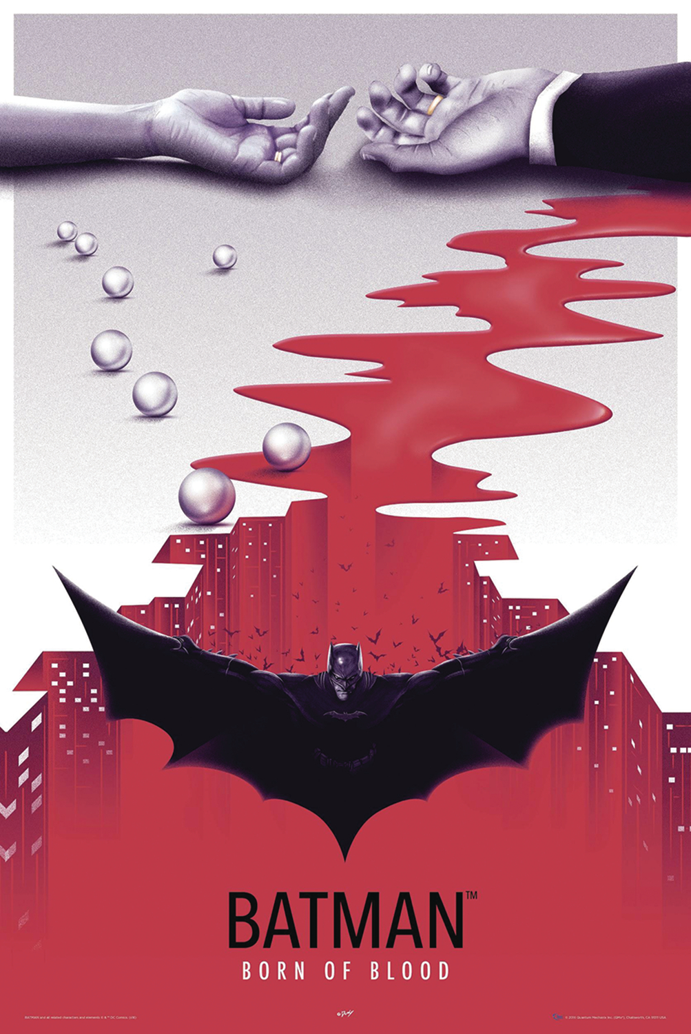 MAR178537 - BATMAN BORN OF BLOOD ART PRINT POSTER - Previews World