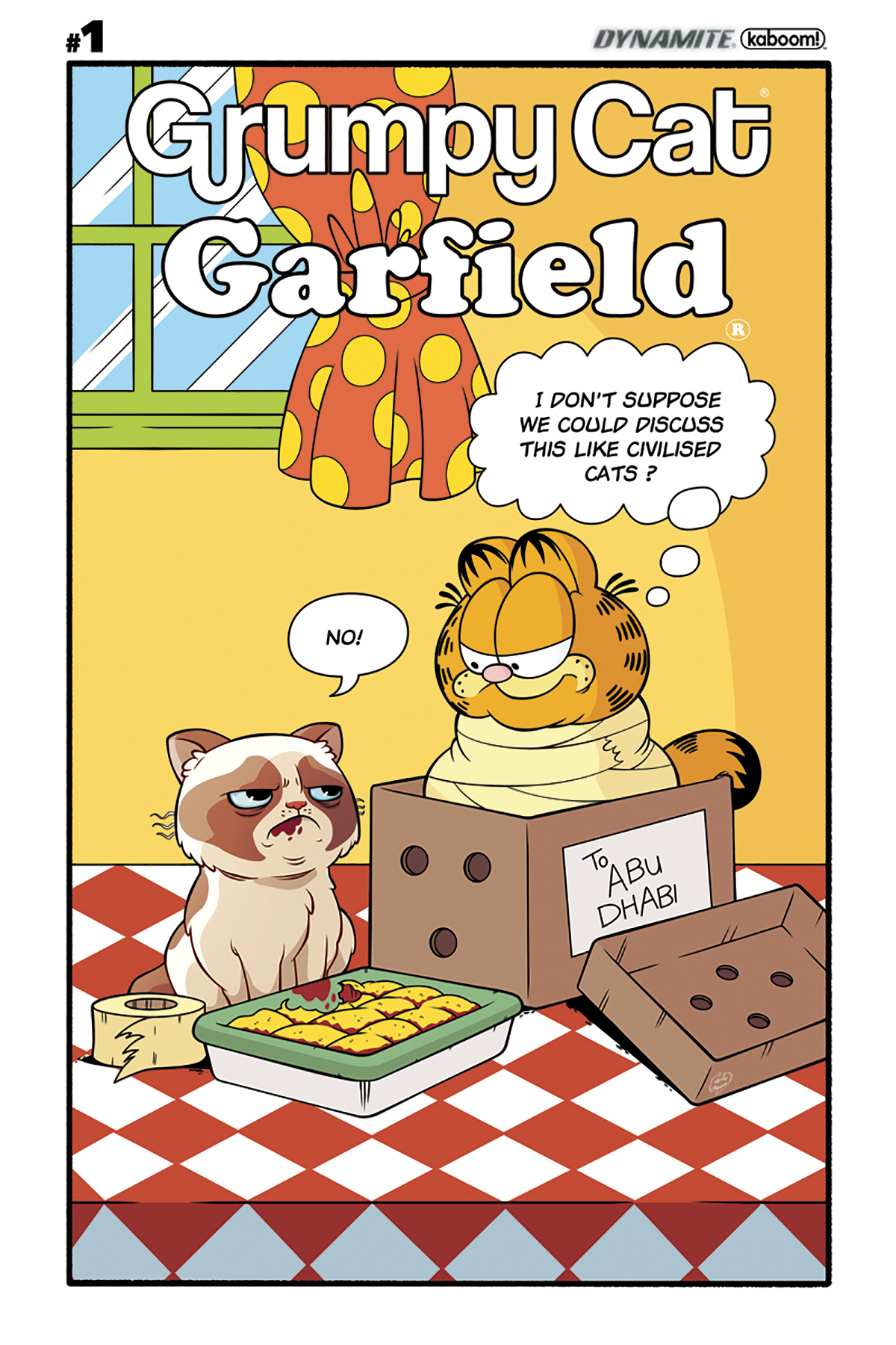 JUN171454 - GRUMPY CAT GARFIELD #1 (OF 3) CVR F MURPHY COMIC STRIP -  Previews World