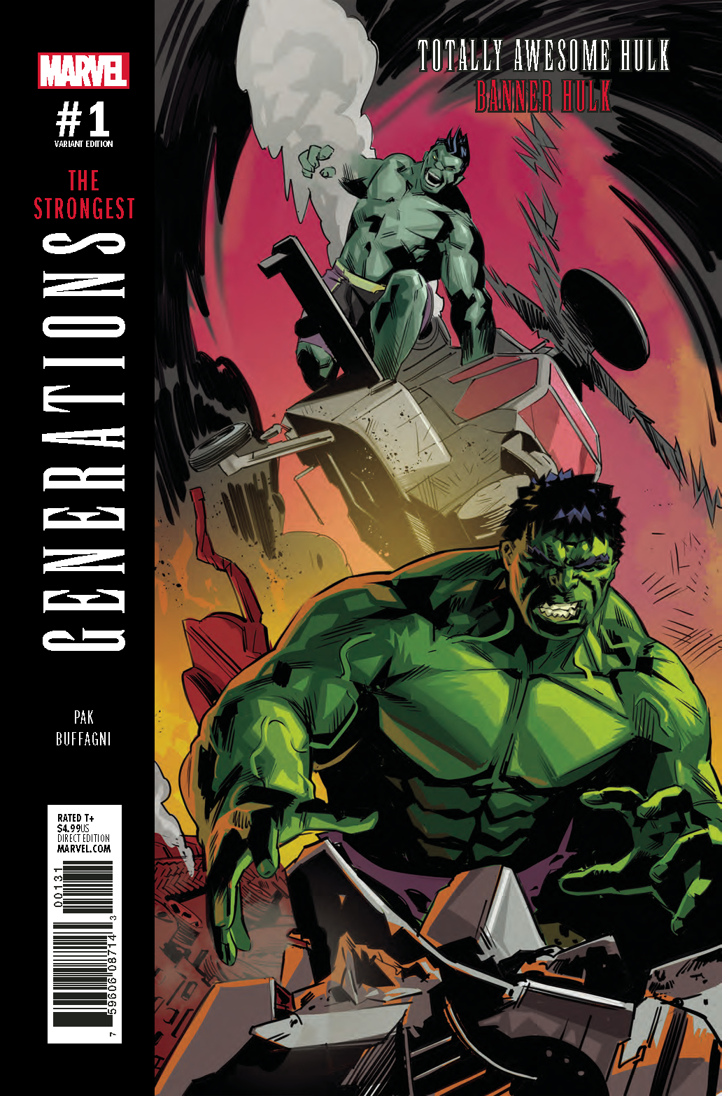 Marvel Generations : Totally Awesome Hulk / Banner Hulk The