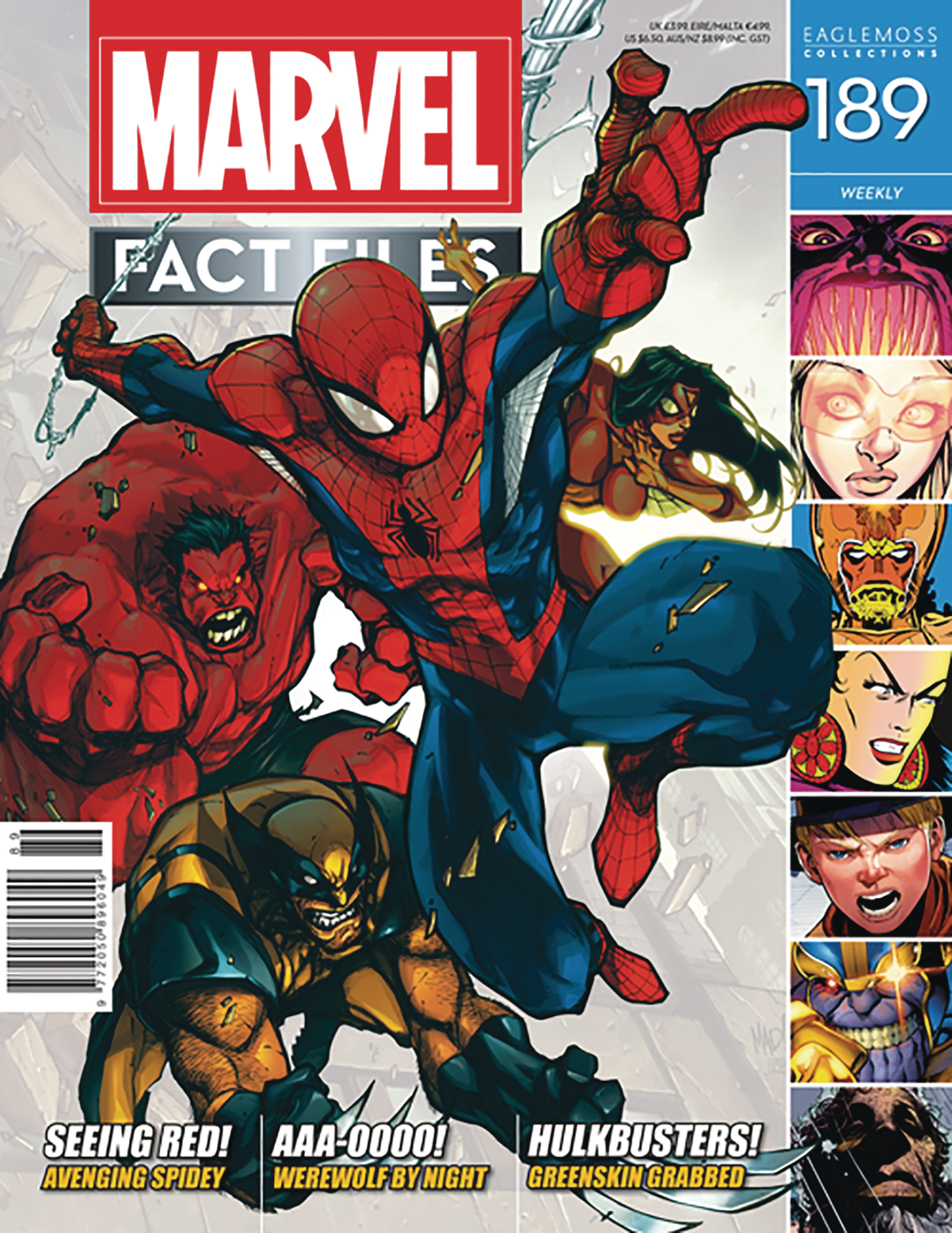 JUN172661 - MARVEL FACT FILES #189 - Previews World