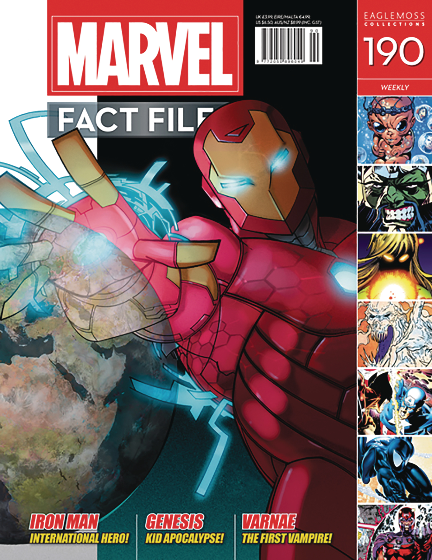 JUN172662 - MARVEL FACT FILES #190 - Previews World