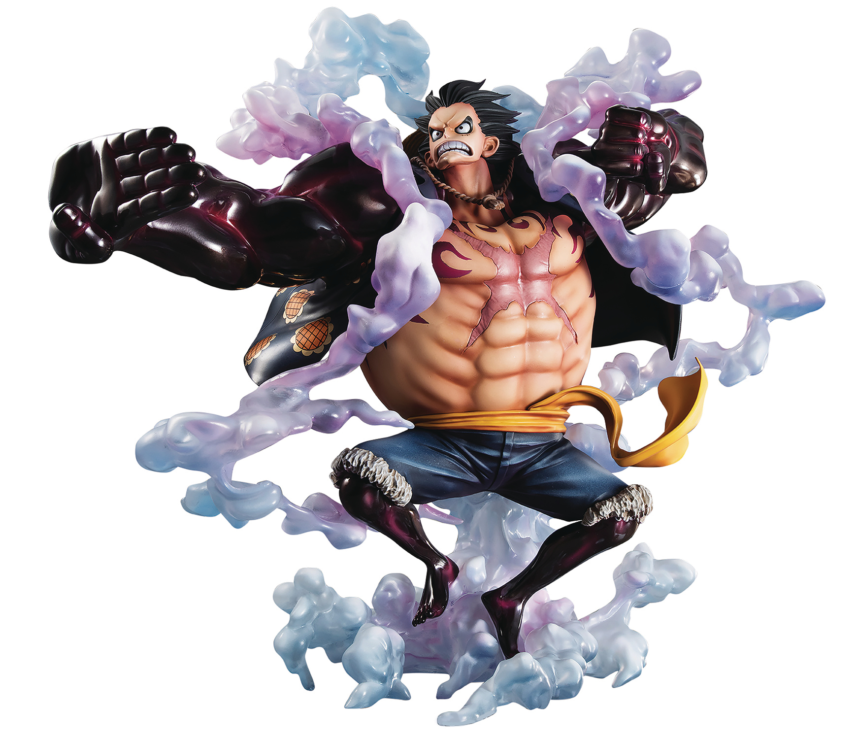 luffy gear 4 figure megahouse