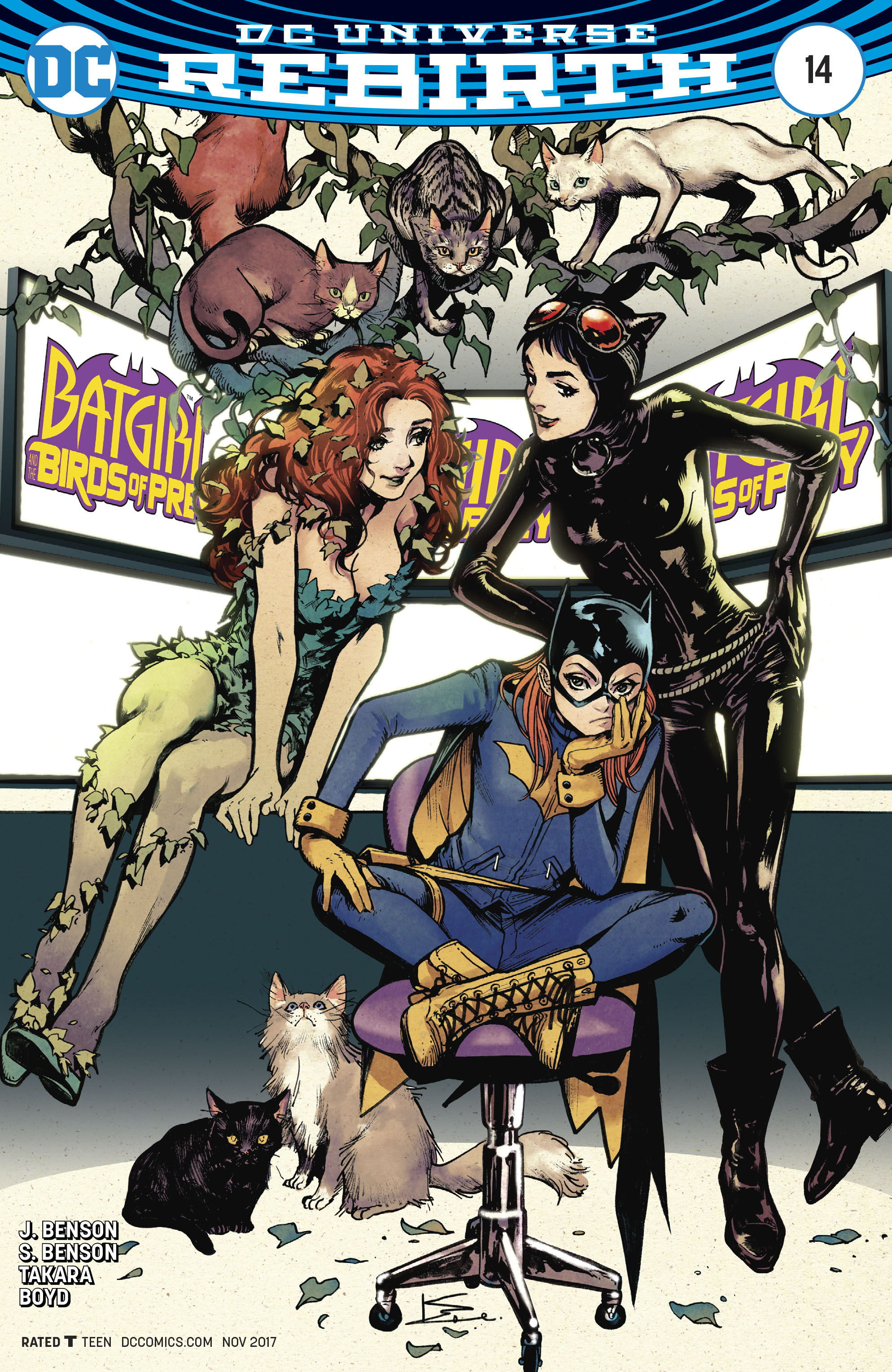 JUL170337 - BATGIRL AND THE BIRDS OF PREY #14 VAR ED - Previews World