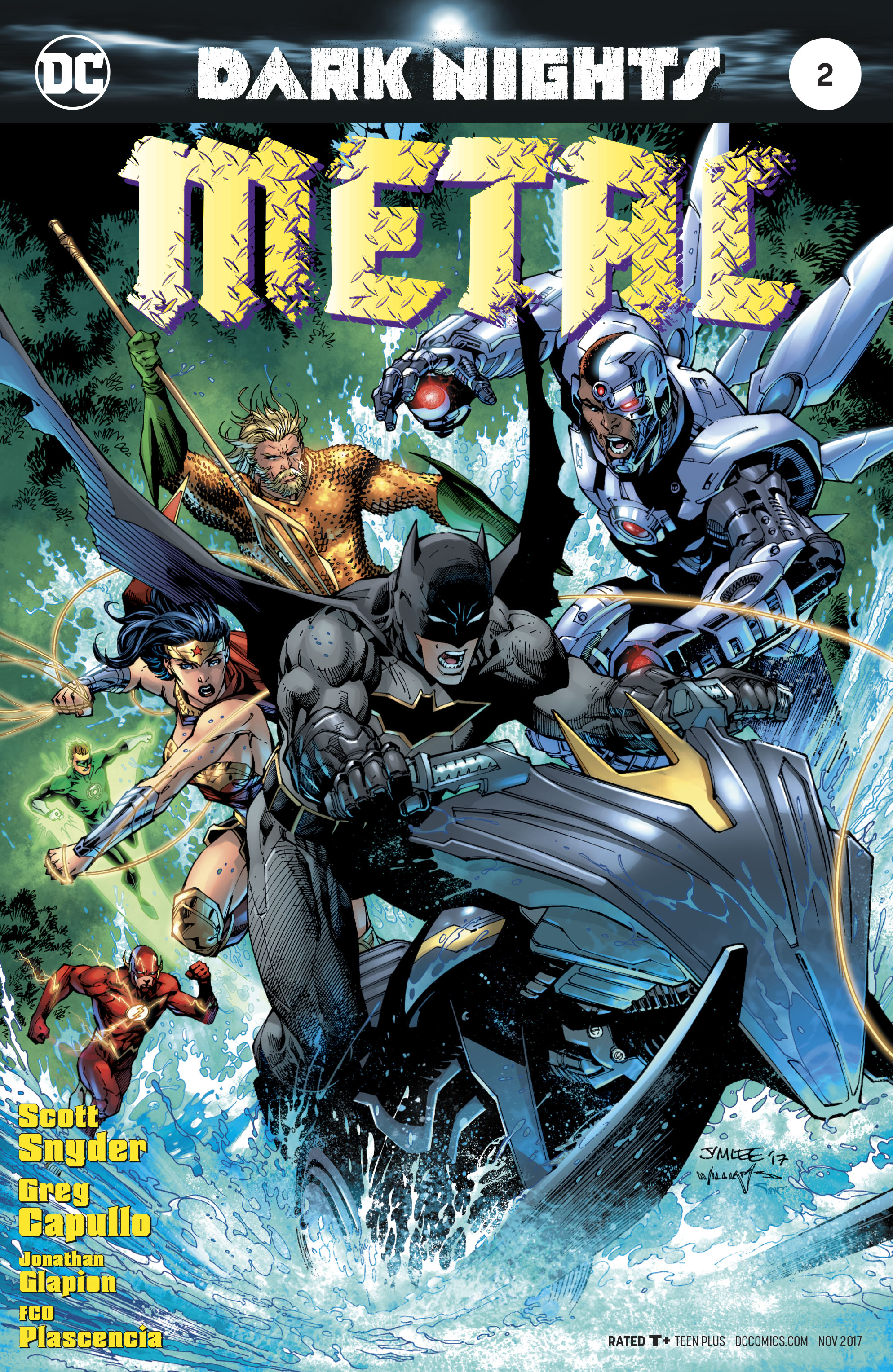 JUL170302 - DARK NIGHTS METAL #2 (OF 6) LEE VAR ED - Previews World