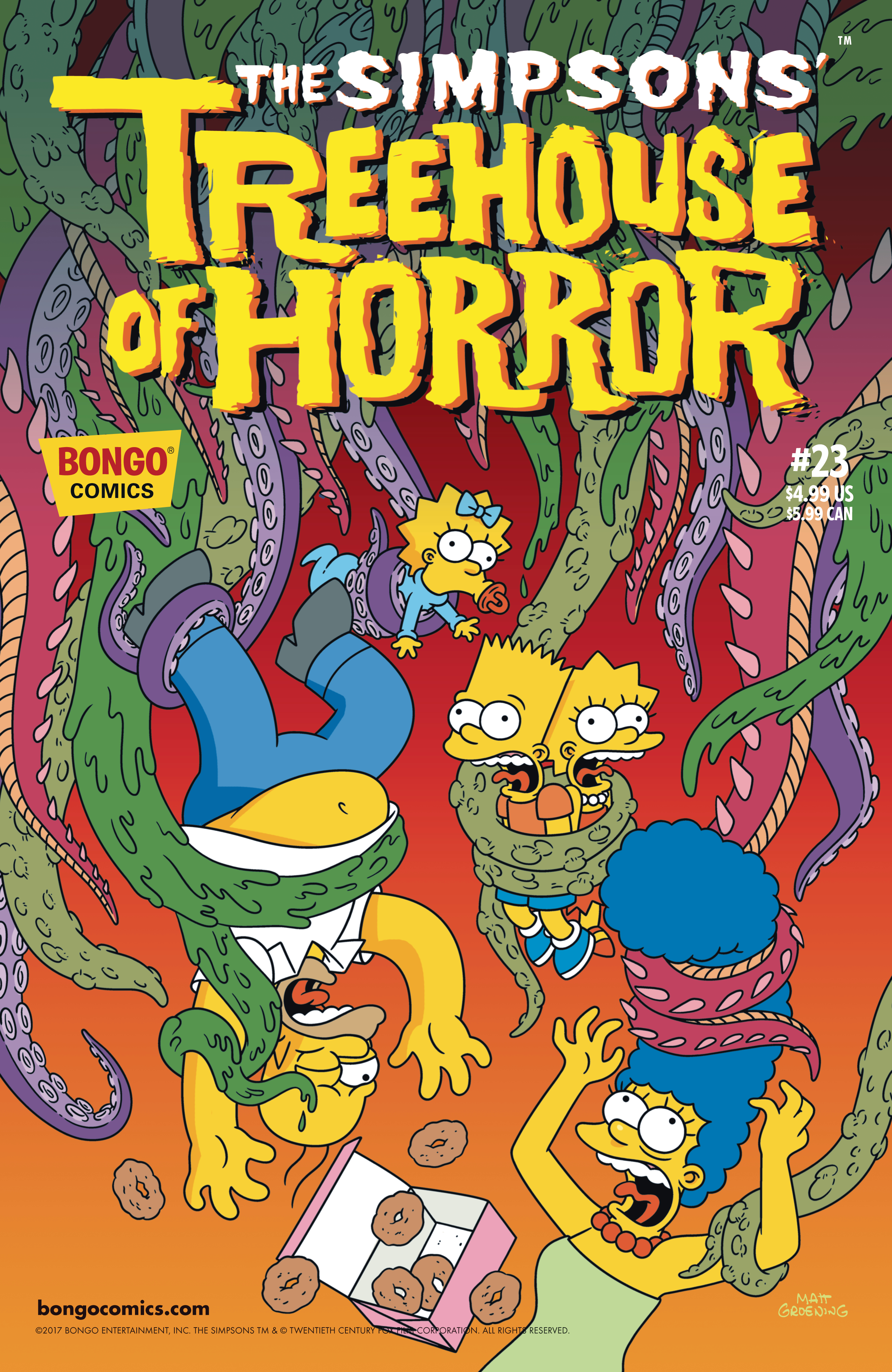 JUL171467 SIMPSONS TREEHOUSE OF HORROR 23 Previews World