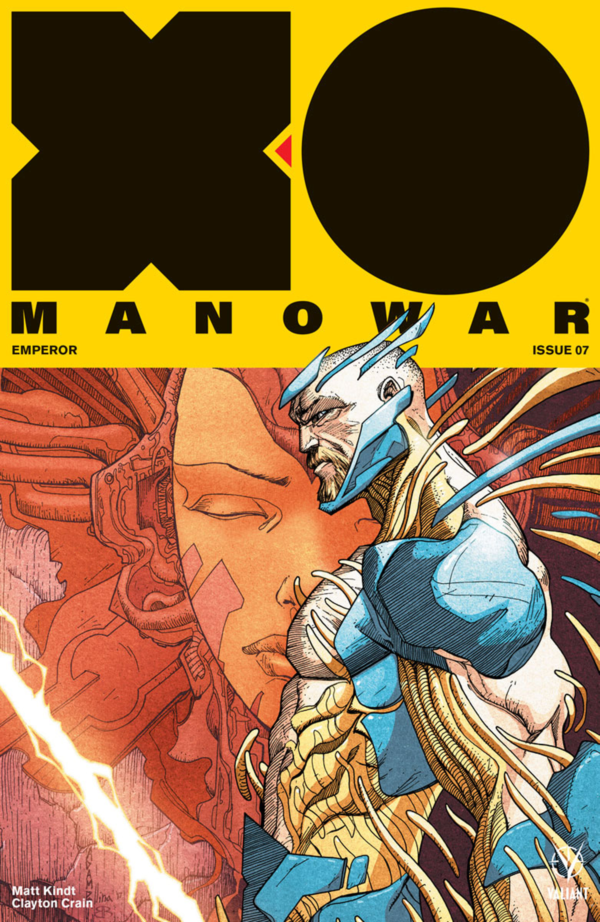 X-O MANOWAR (2017) #7 (NEW ARC) CVR B POLLINA