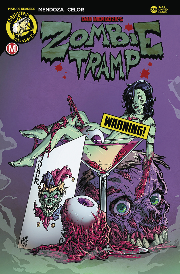 ZOMBIE TRAMP ONGOING #39 CVR D RISQUE COCKTAIL (MR)