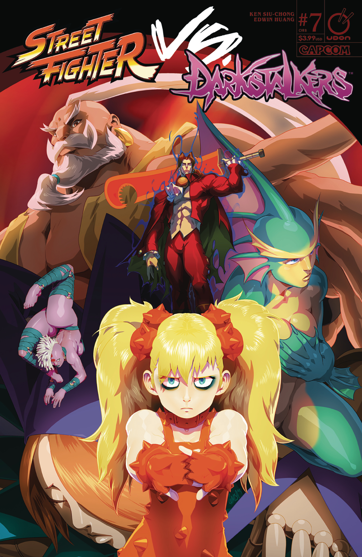 Darkstalkers or Street Fighter Collaboration - The King of