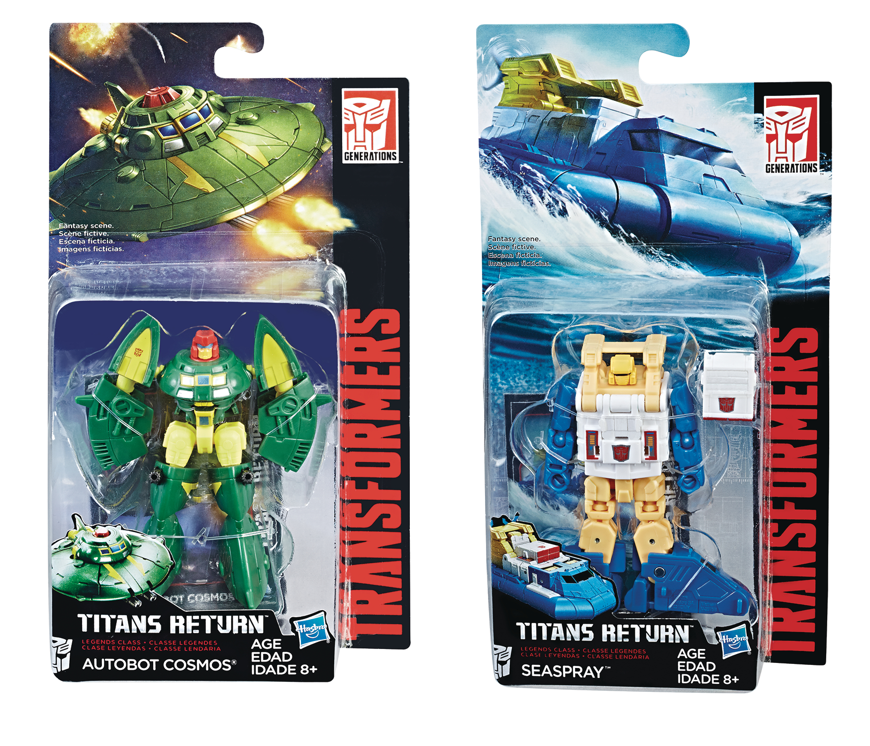 MAY178188 - TRANSFORMERS TITANS RETURN LEGENDS AF ASST 201702