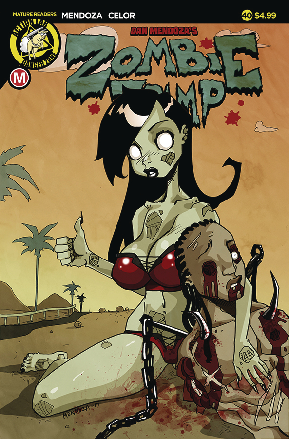ZOMBIE TRAMP ONGOING #40 CVR A MENDOZA (MR)