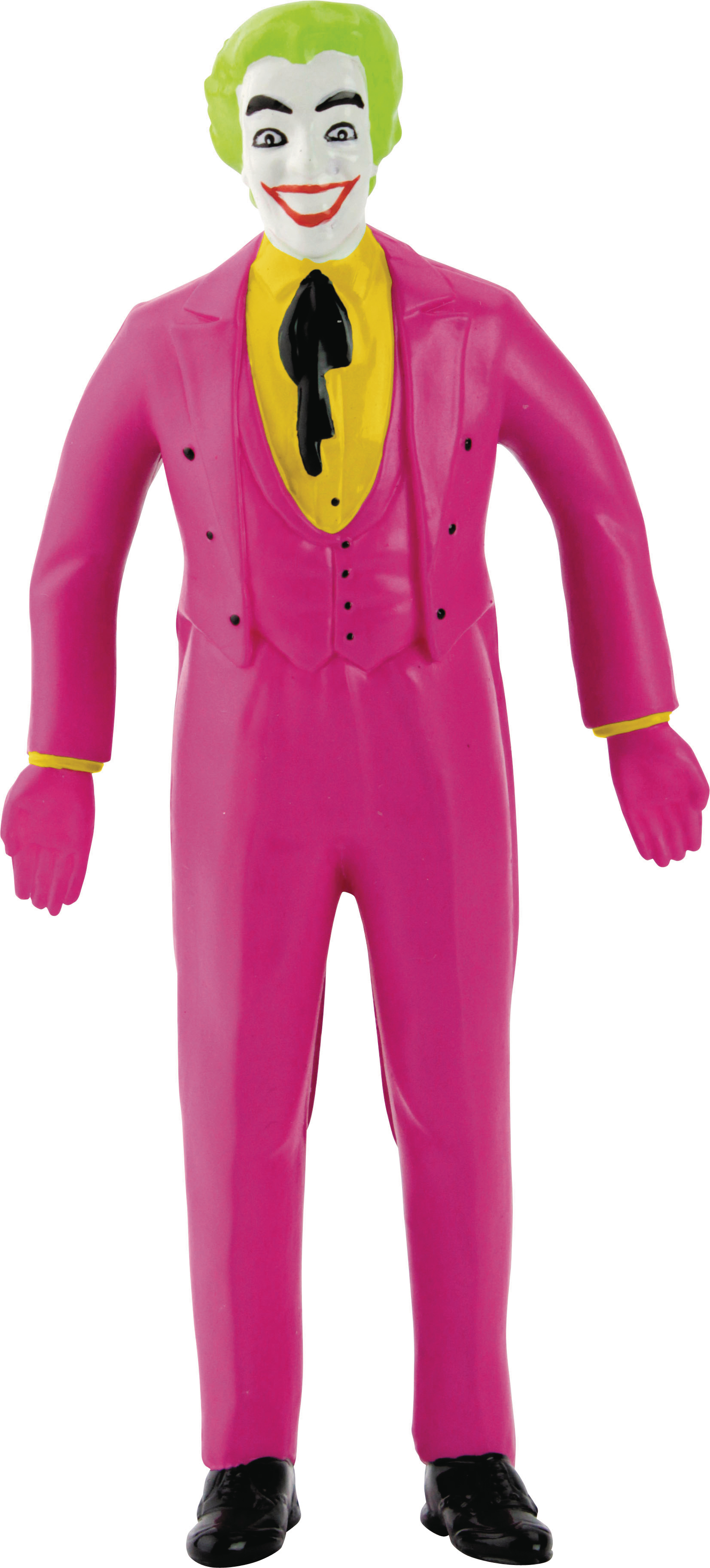 AUG172694 - BATMAN 66 JOKER  BENDABLE FIGURE - Previews World