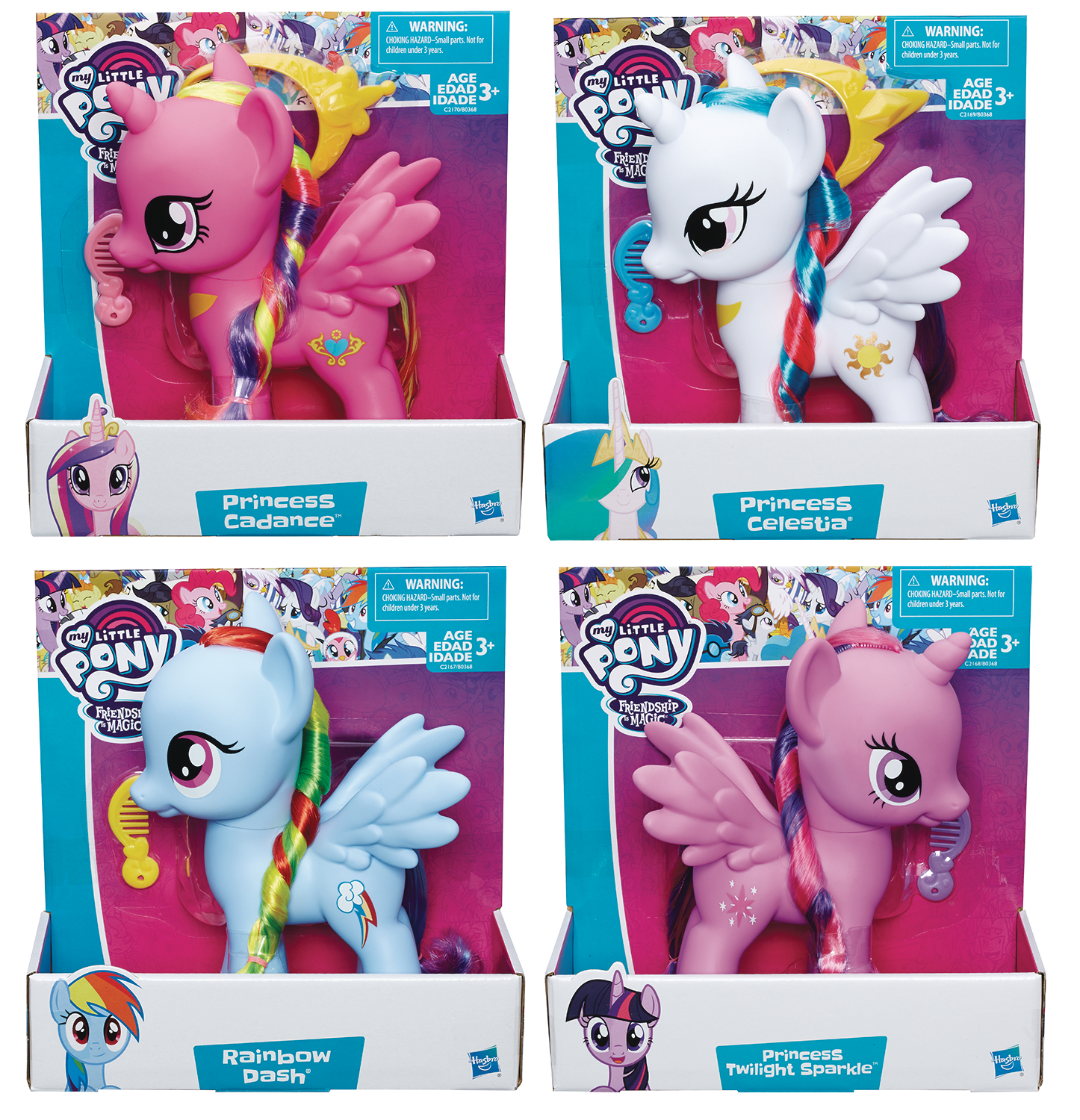 OCT178378 - MY LITTLE PONY 5IN SMALL PLUSH ASST 201801 - Previews World