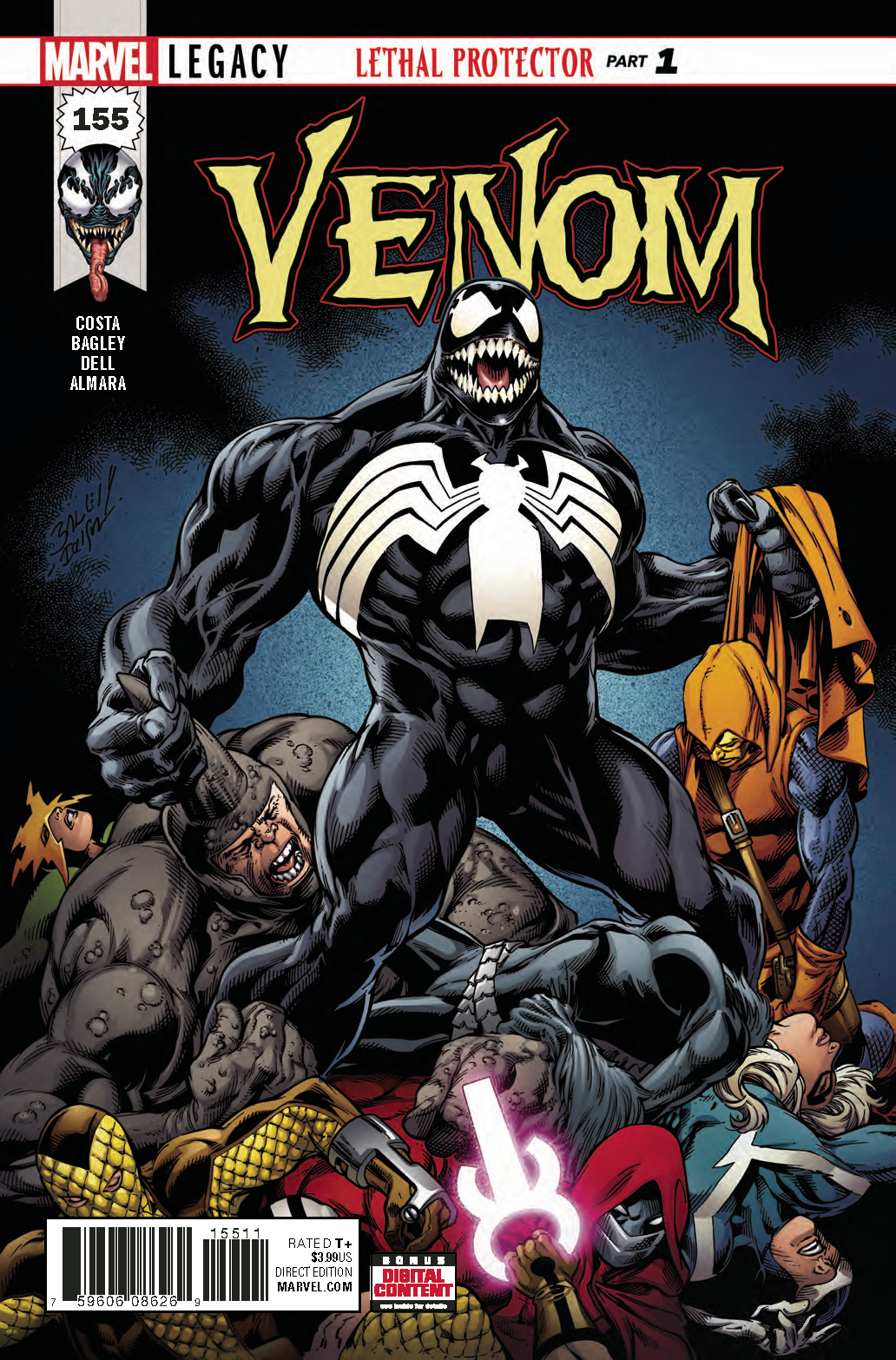 AUG170887 - VENOM #155 LEG - Previews World