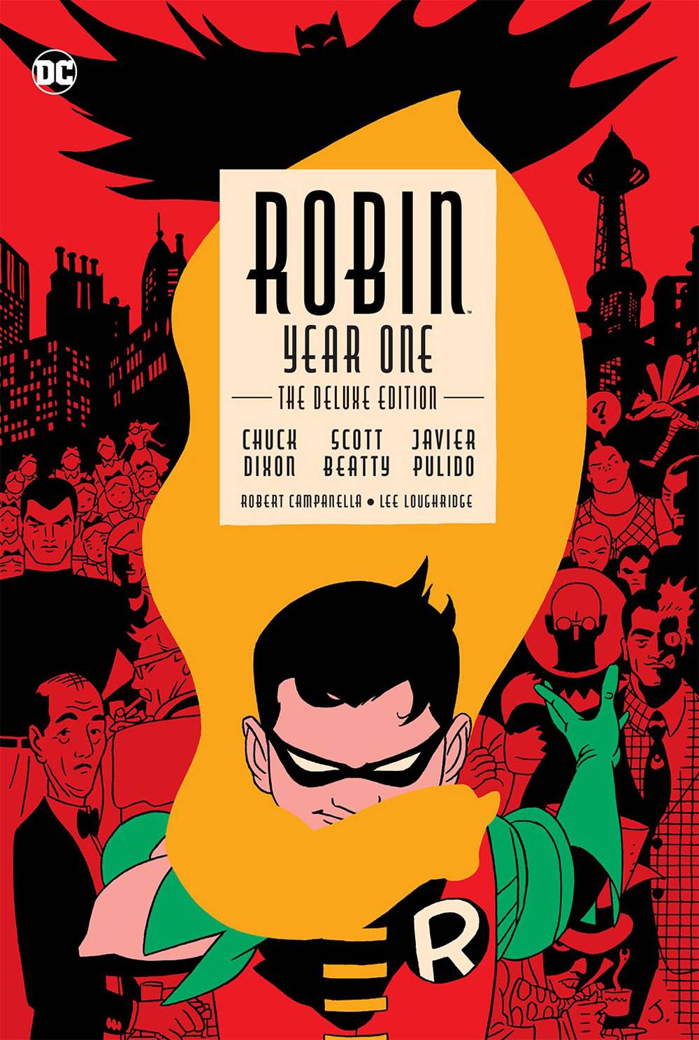ROBIN YEAR ONE DELUXE EDITION HC