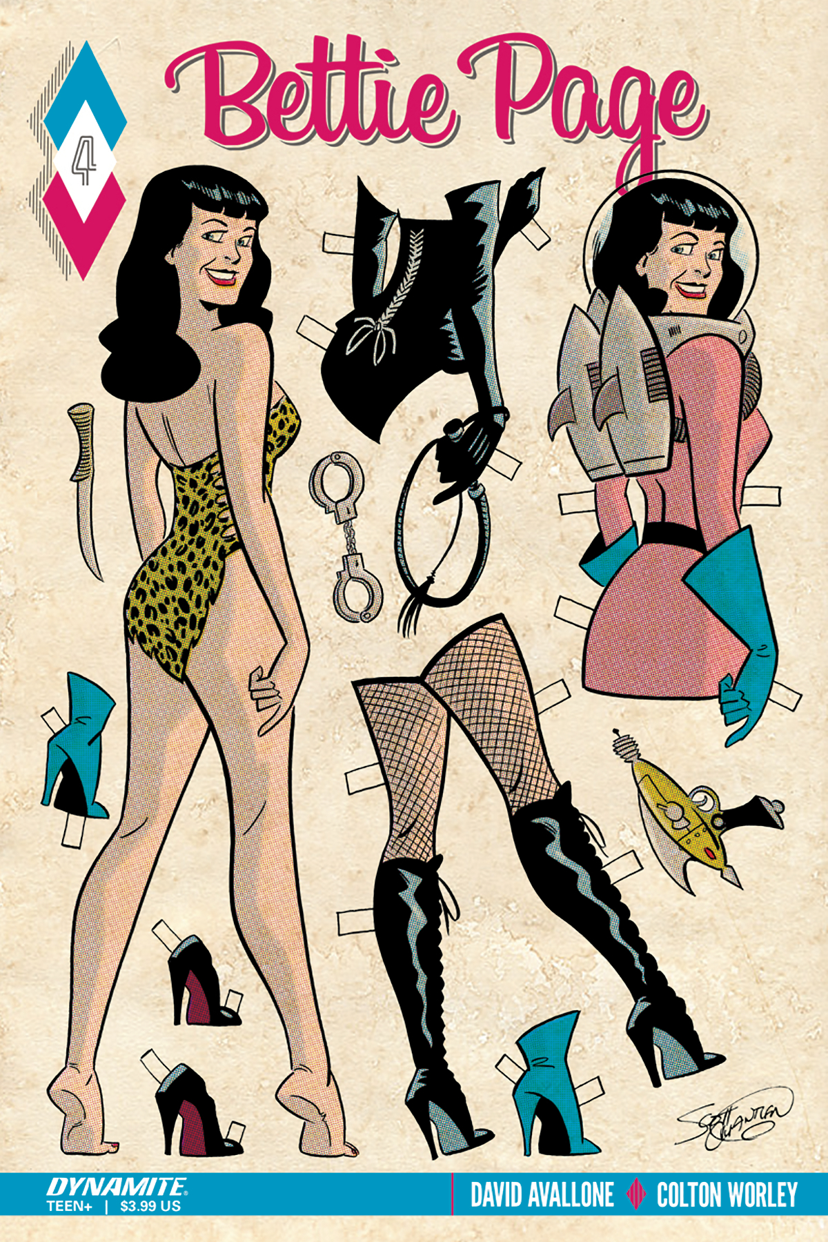 APR230429 - BETTIE PAGE #1 CVR O PHOTO BLACK BAG (MR) - Previews World