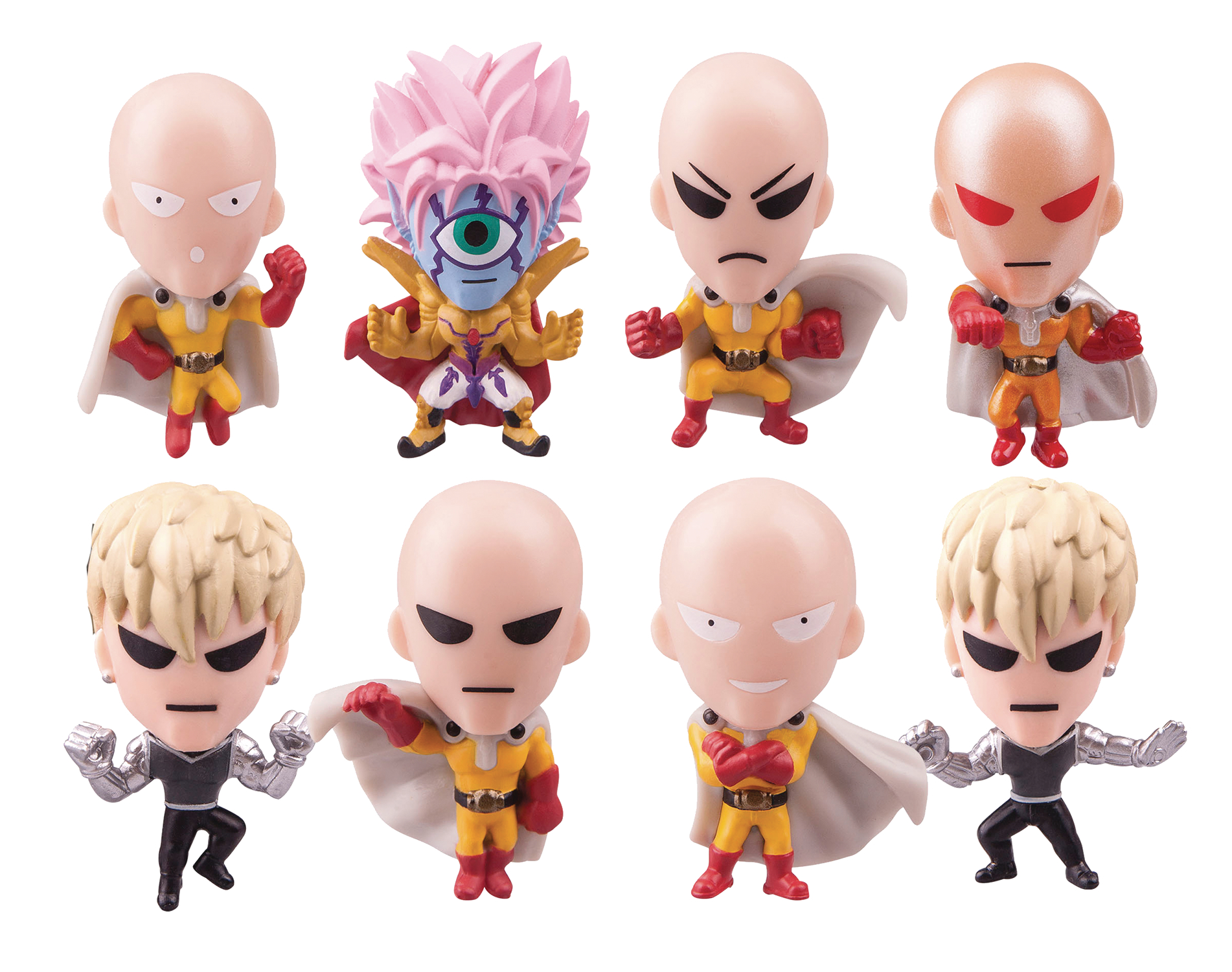 One punch store man mini figures