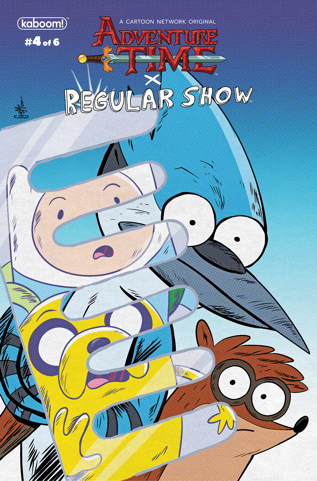 adventure time and regular show comics