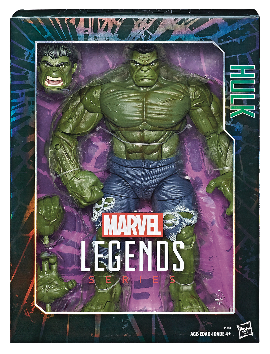 JUN178403 - MARVEL LEGENDS 12IN HULK AF CS - Previews World