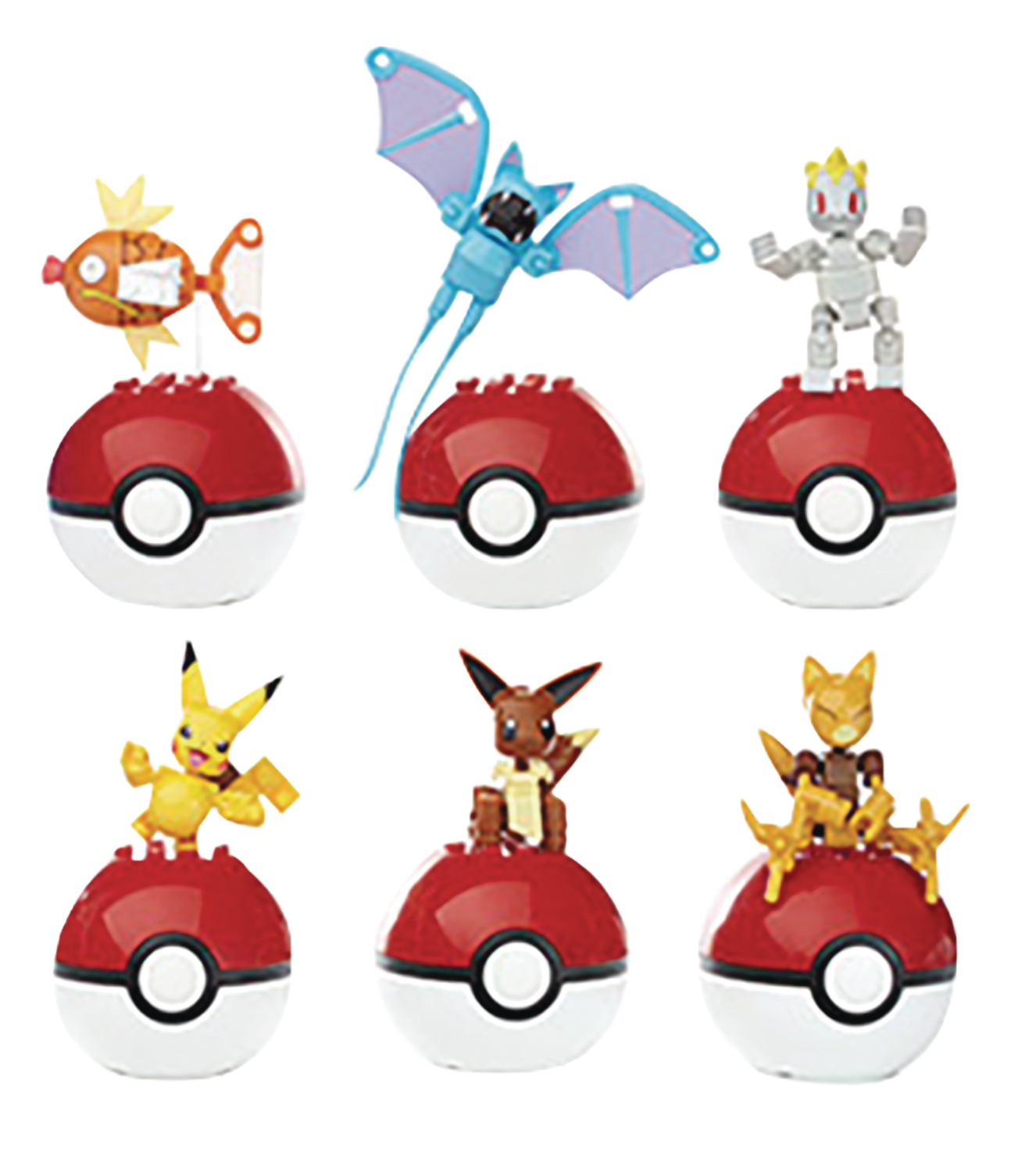 JUN178903 - POKEMON MEGA CONSTRUX POKEBALL DIS - Previews World