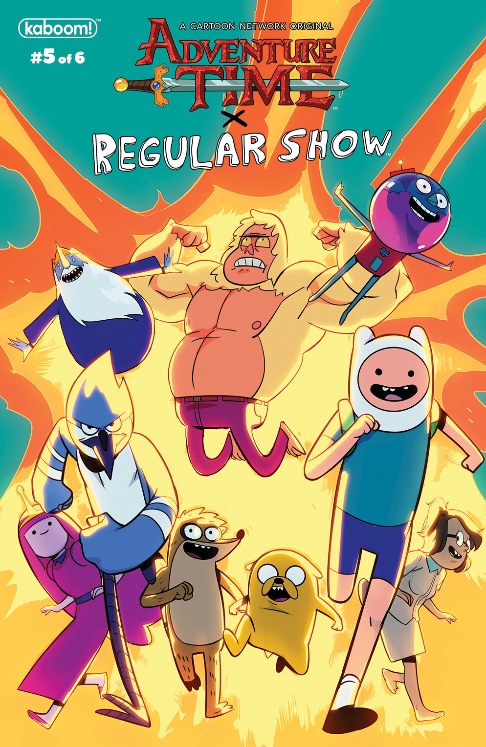 adventure time and regular show