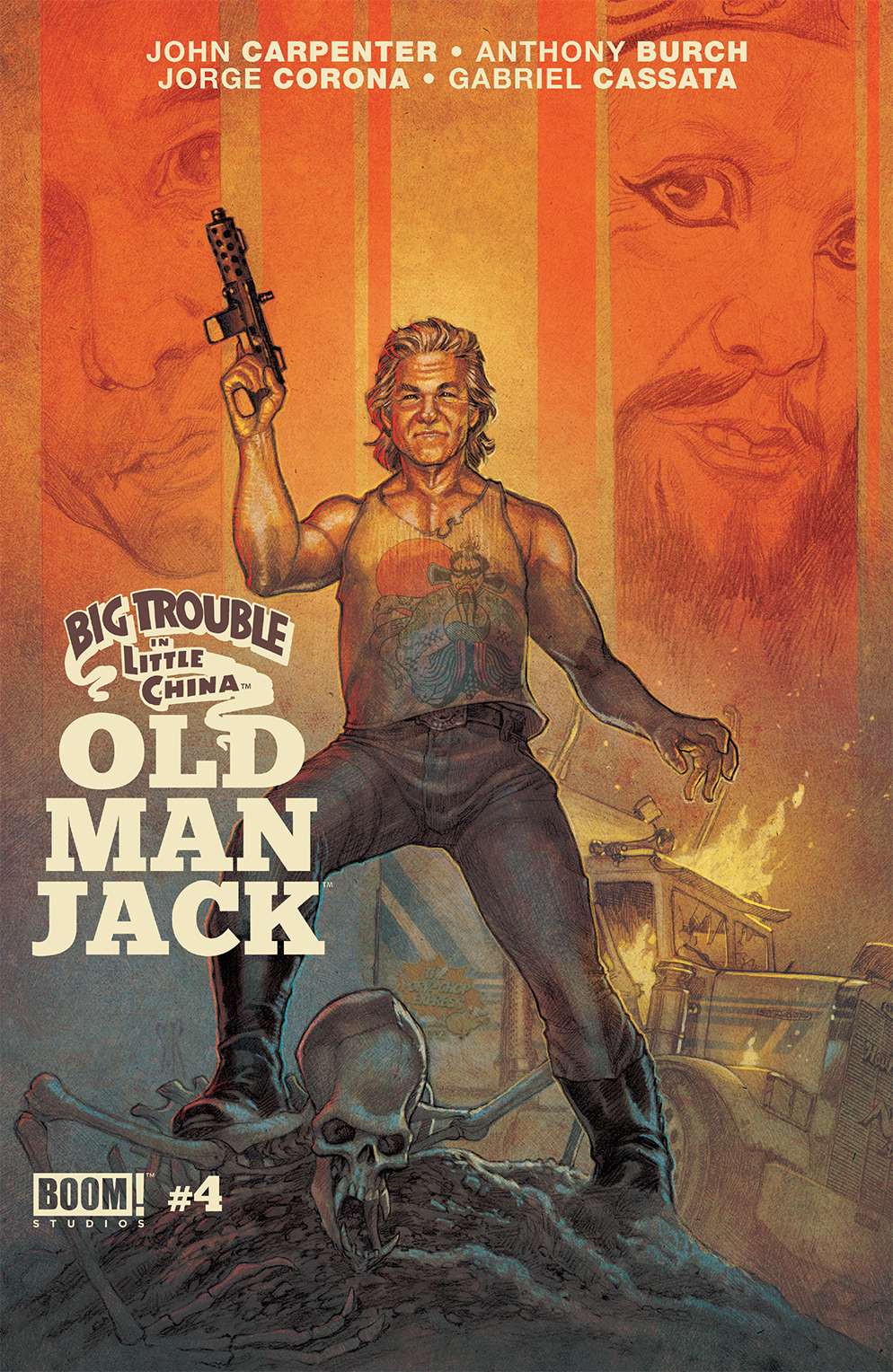 BIG TROUBLE IN LITTLE CHINA OLD MAN JACK #4 MAIN & MIX