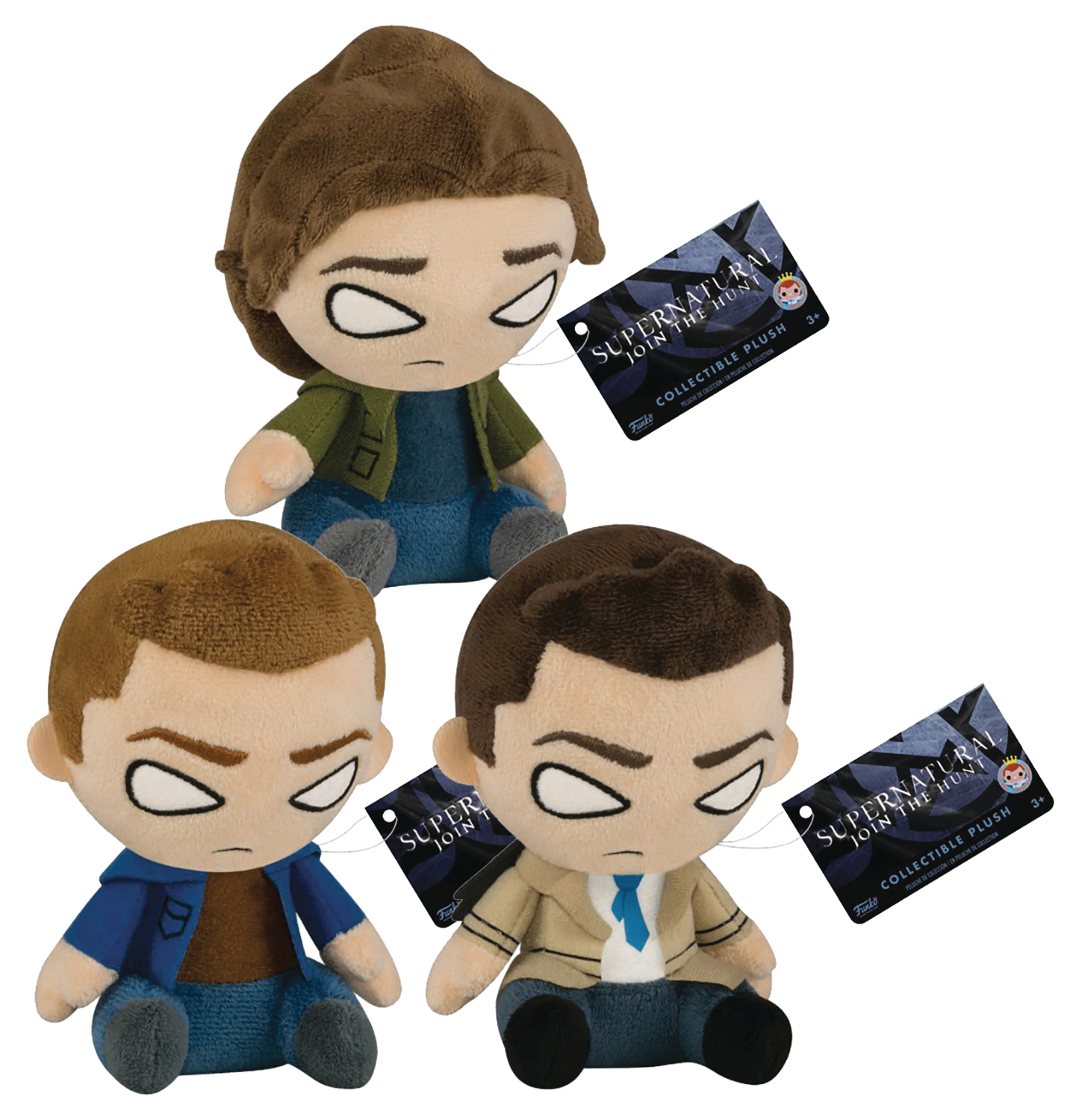 Supernatural Chibi Plush Toys  Supernatural merchandise, Supernatural  bloopers, Supernatural funny