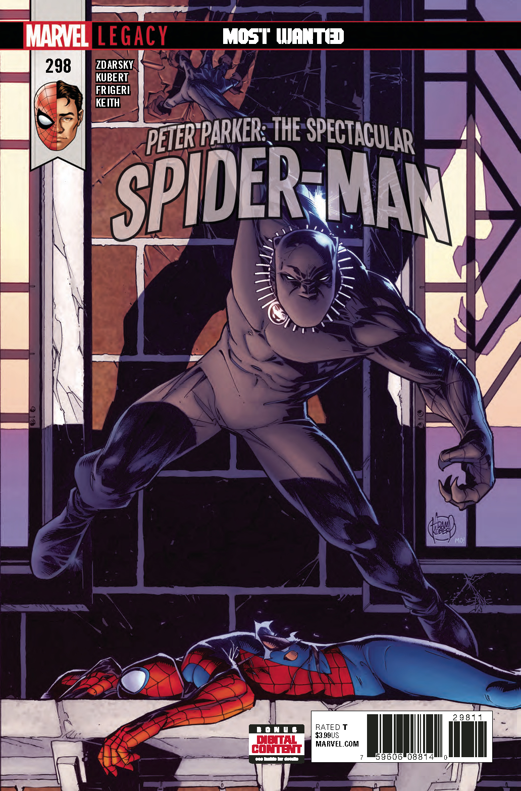 PETER PARKER SPECTACULAR SPIDER-MAN #298 LEG