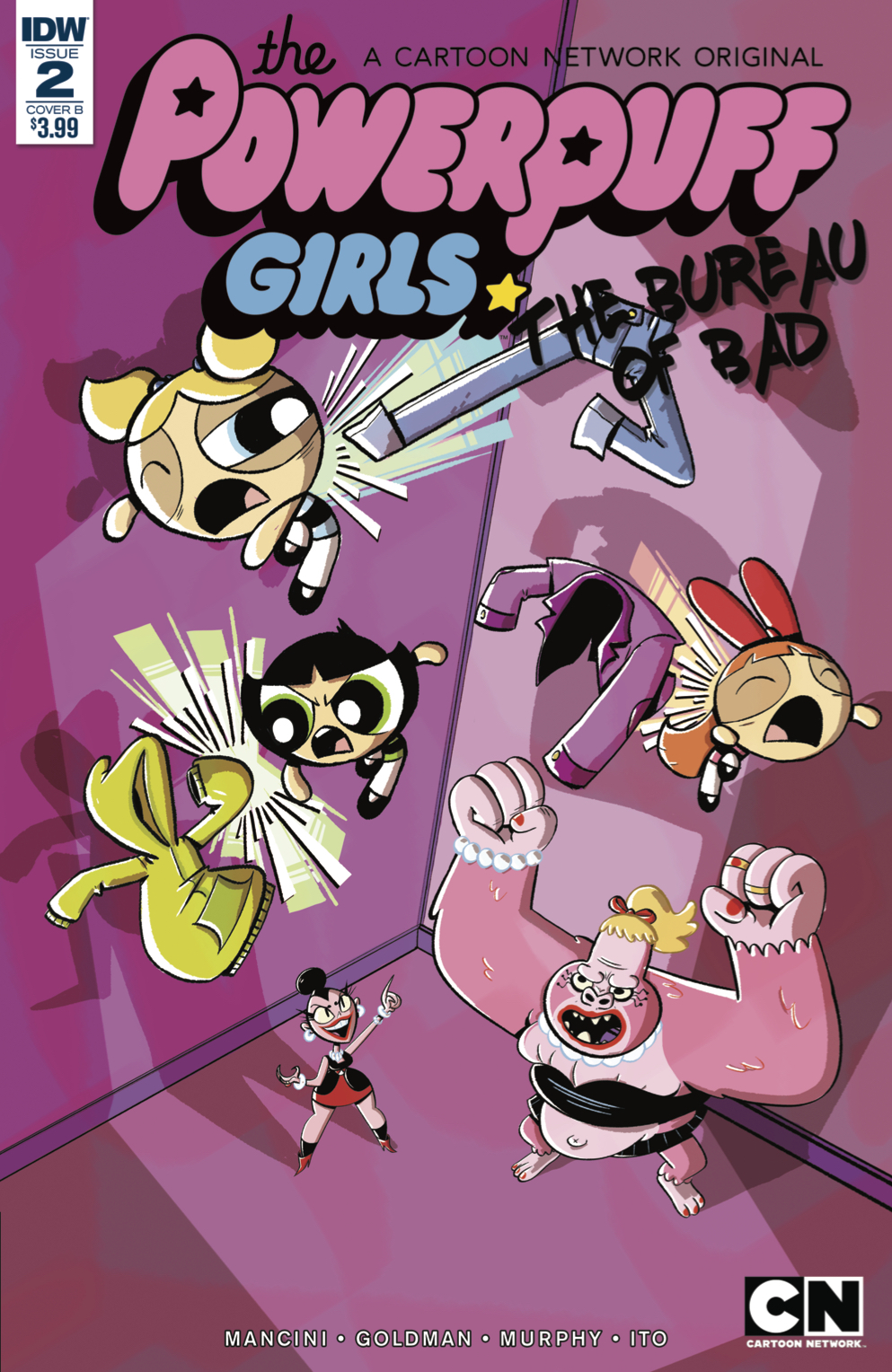 OCT170483 - POWERPUFF GIRLS BUREAU OF BAD #2 (OF 3) CVR B CARROW ...