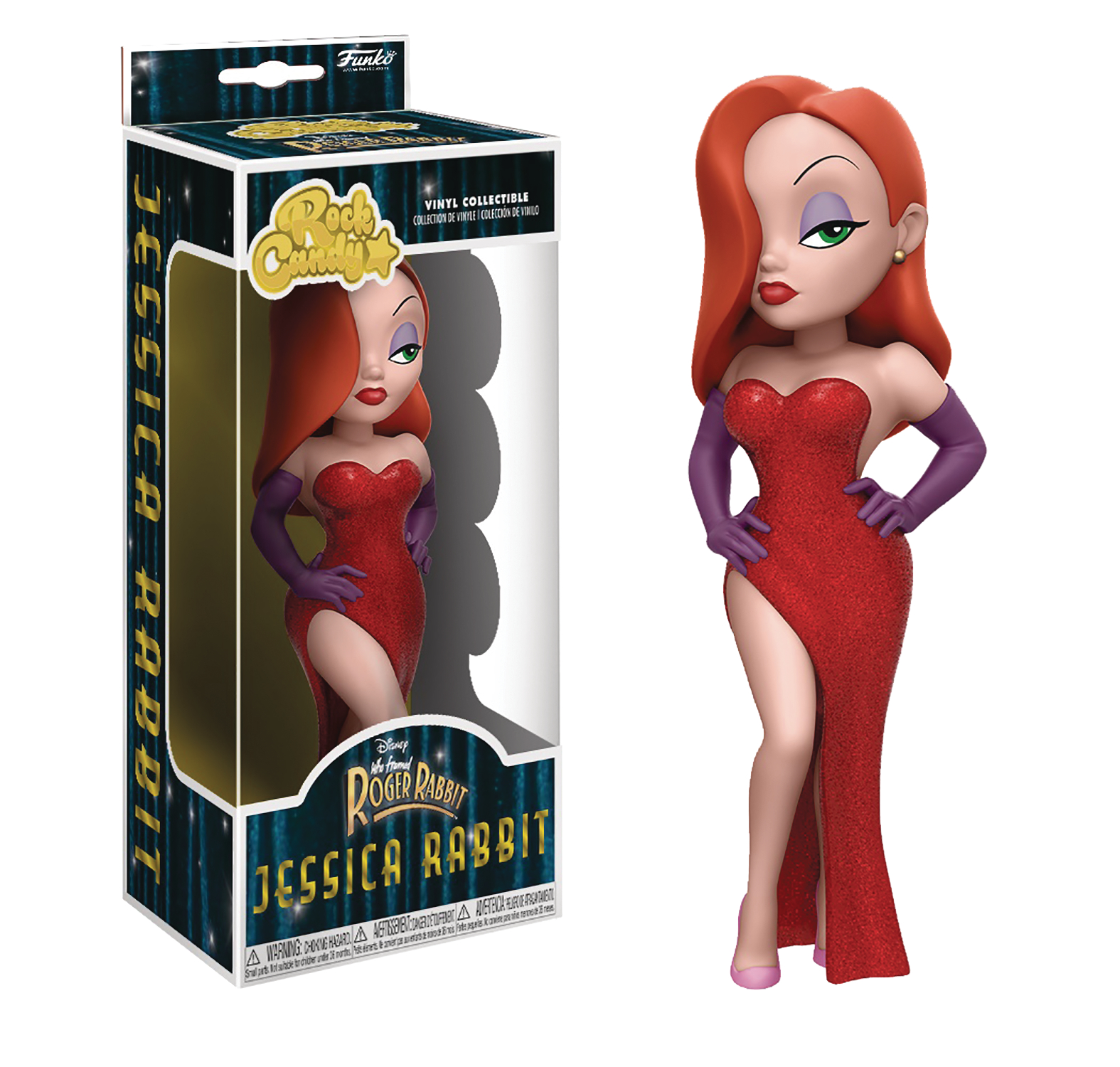 JUL178554 - ROCK CANDY DISNEY JESSICA RABBIT FIG - Previews World