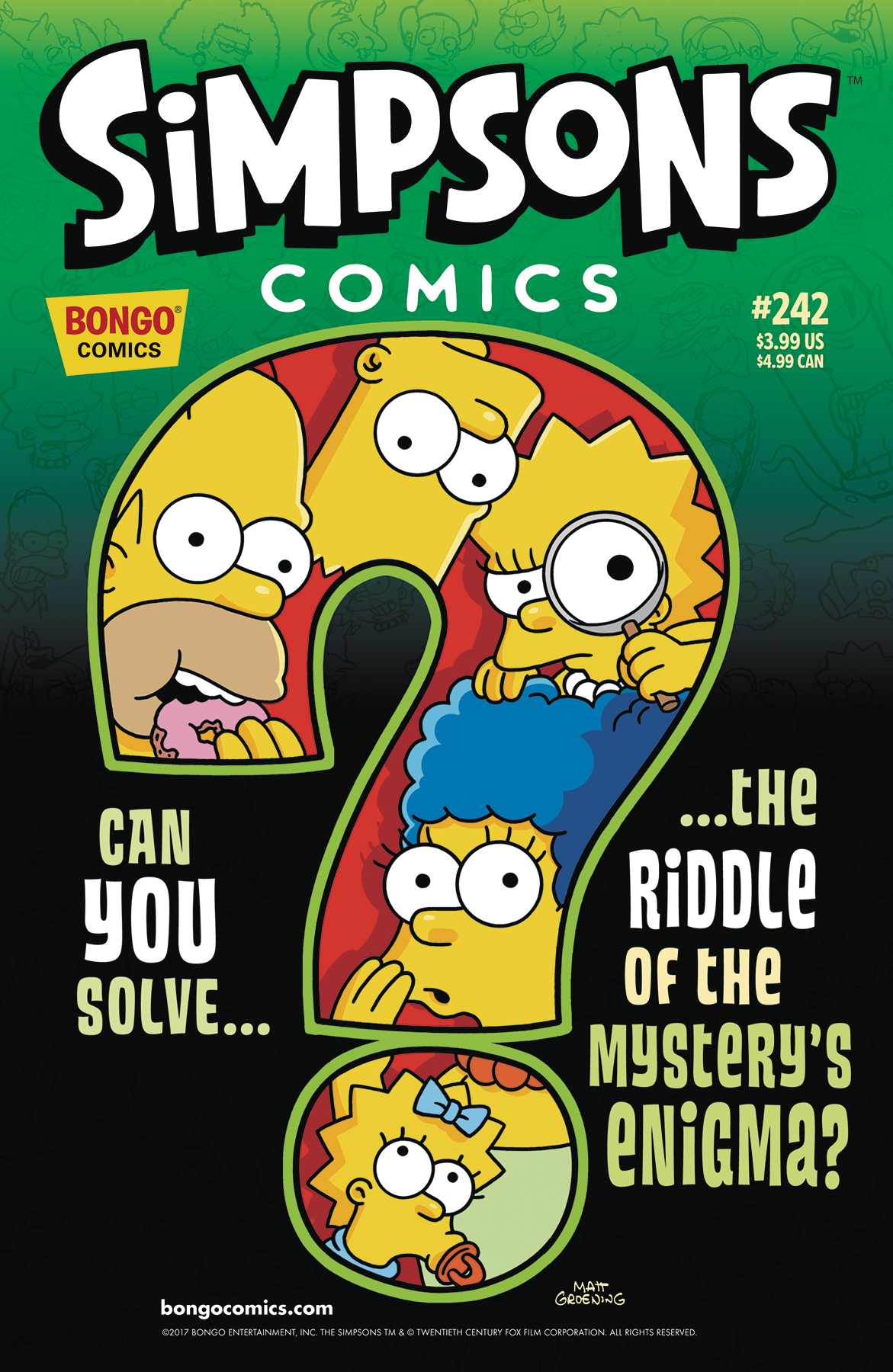 Nov Simpsons Comics Previews World